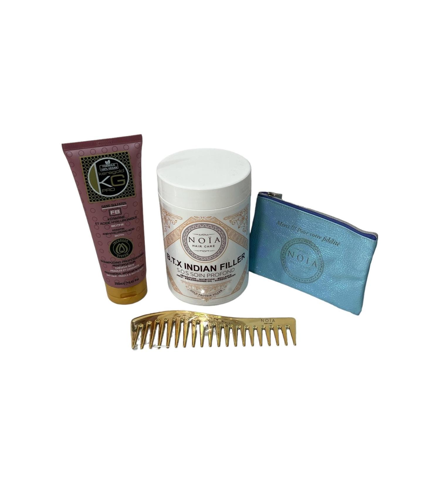  NOIA PARIS BoTX Noia-Tox Indian 500 ml + Sulphate-Free Shampoo 400 ml + Sulphate-Free Conditioner 400 ml - Buy Online on GoSupps.com