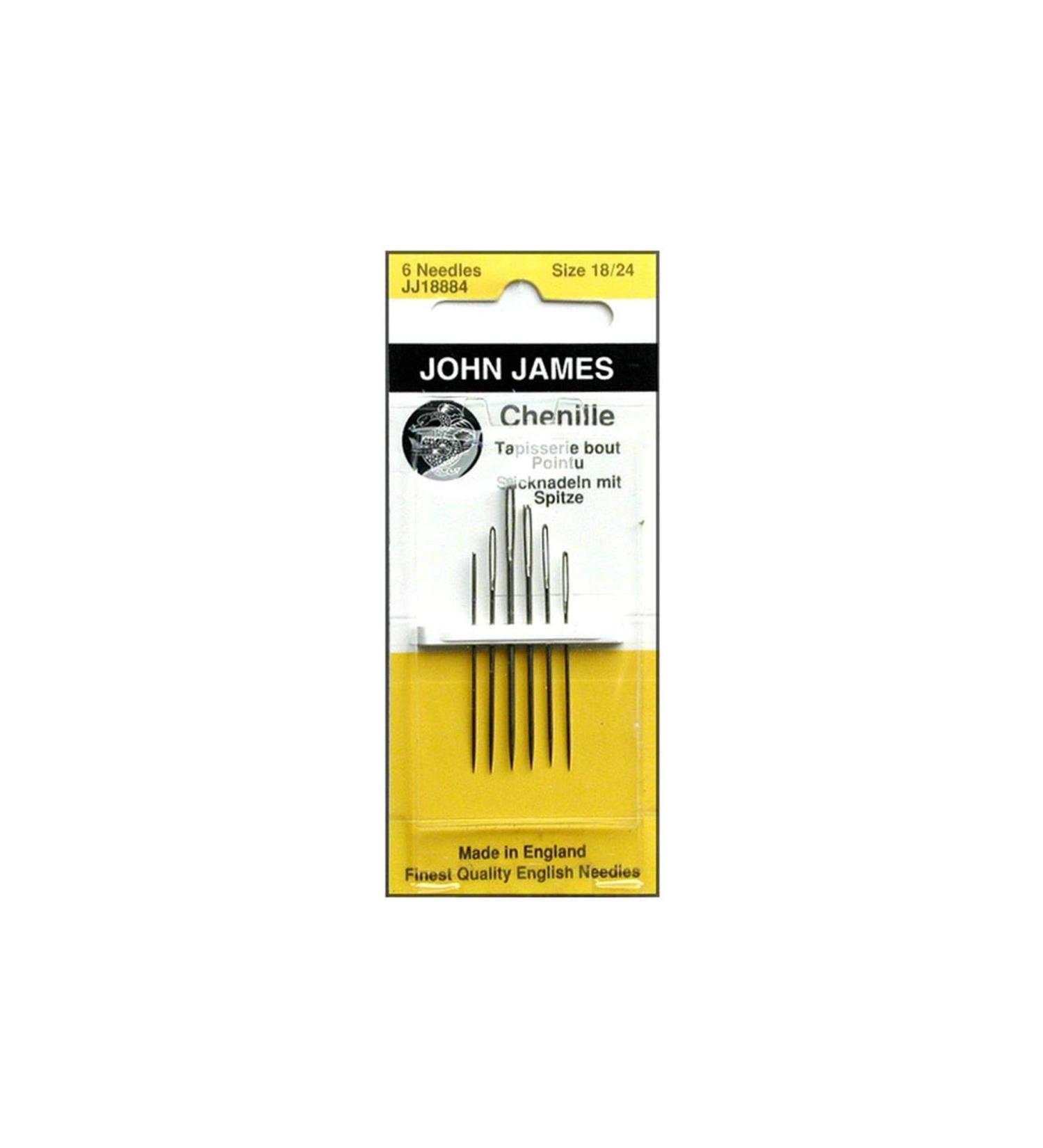 Chenille Hand Needles-Size 18/24 6/Pkg