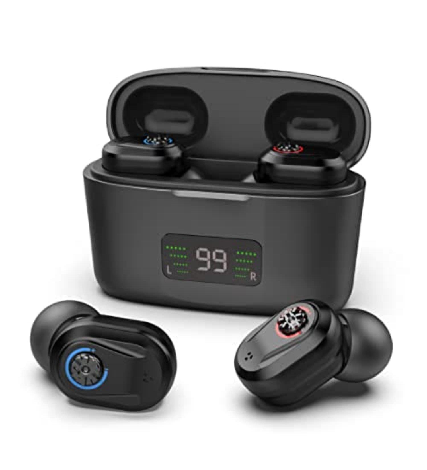 Rechargeable Hearing Aids for Seniors Adults with Noise Cancelling Digital Hearing Amplifiers LED Remaining Power Display 150hrs Backup Power Pair (Black) - Buy Online on GoSupps.com
