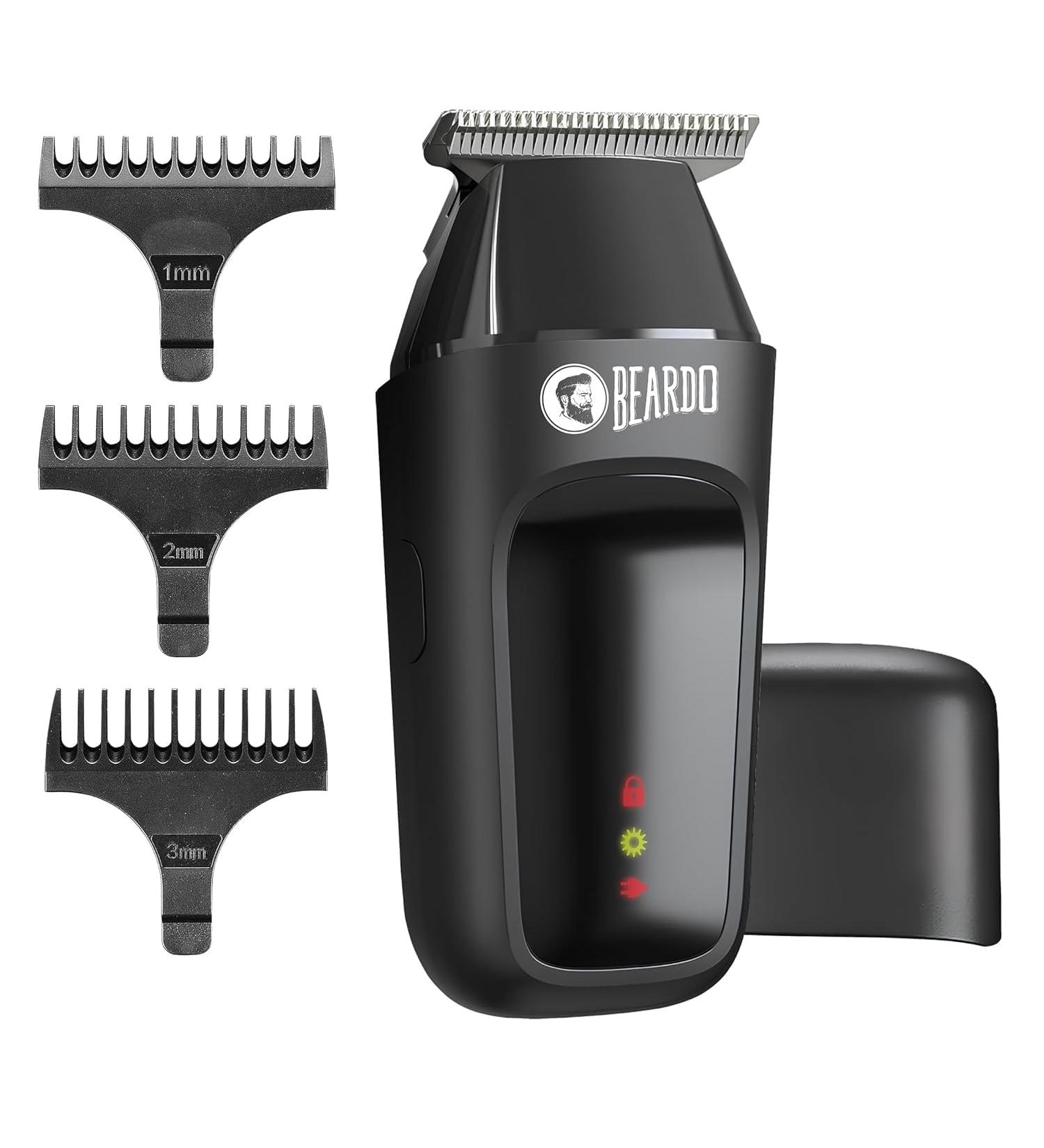 Shop Bea.rdo Apex Go Trimmer for Men - 80-Min Run Time 5500 RPM Motor Travel-Friendly Self-Sharpening Blades & More - International Shipping Available - Buy Online on GoSupps.com