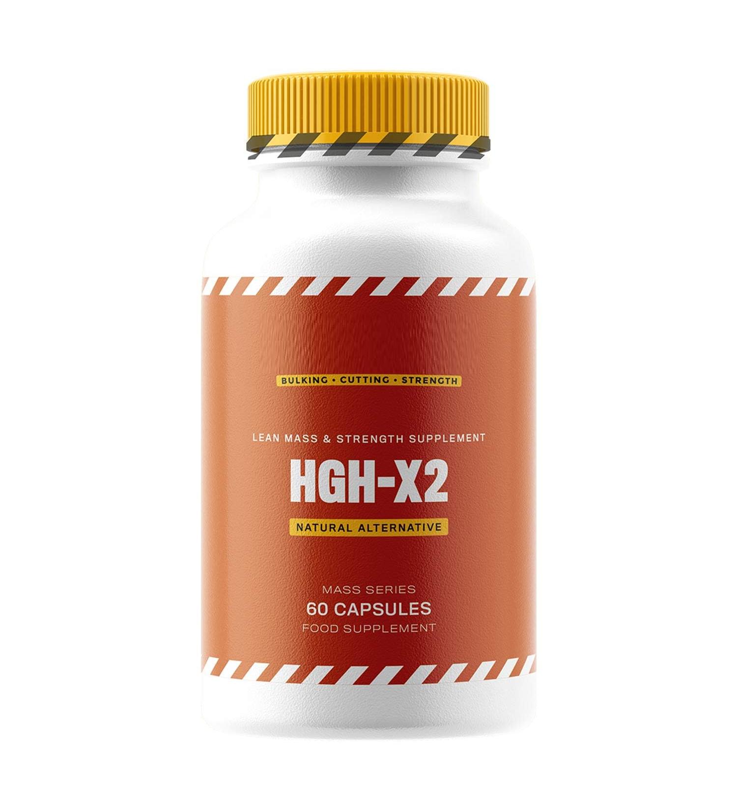 HGH-X2 (HGH) Natural Alternative for Lean Mass & Strength Supplement FIRST TIME IN INDIA (60 Capsules) - Buy Online on GoSupps.com