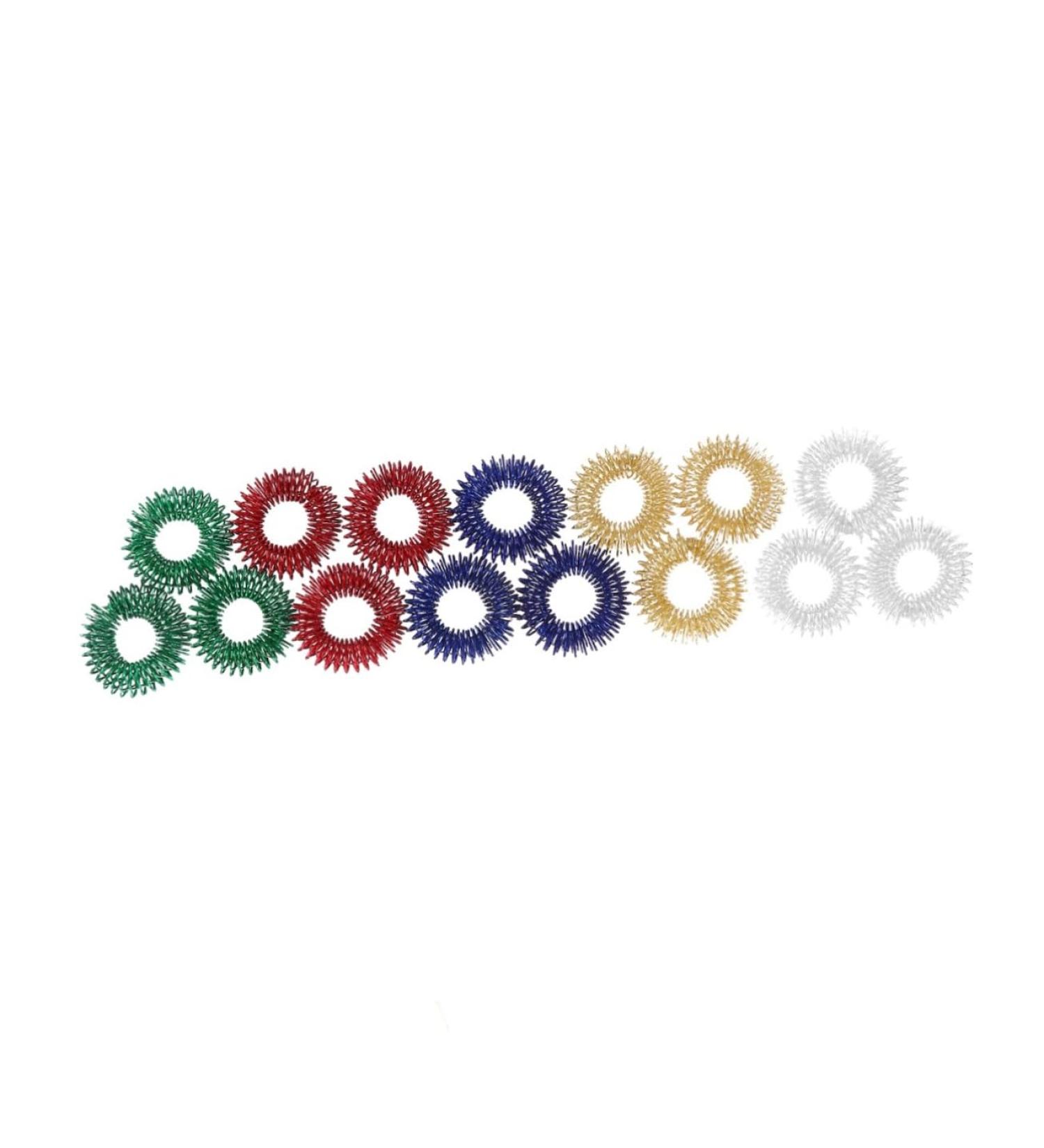 Buy Tovinanna 15-St Acupressure Ring - Fidget Finger Massage Roller for Stress Relief | International Shipping - Buy Online on GoSupps.com