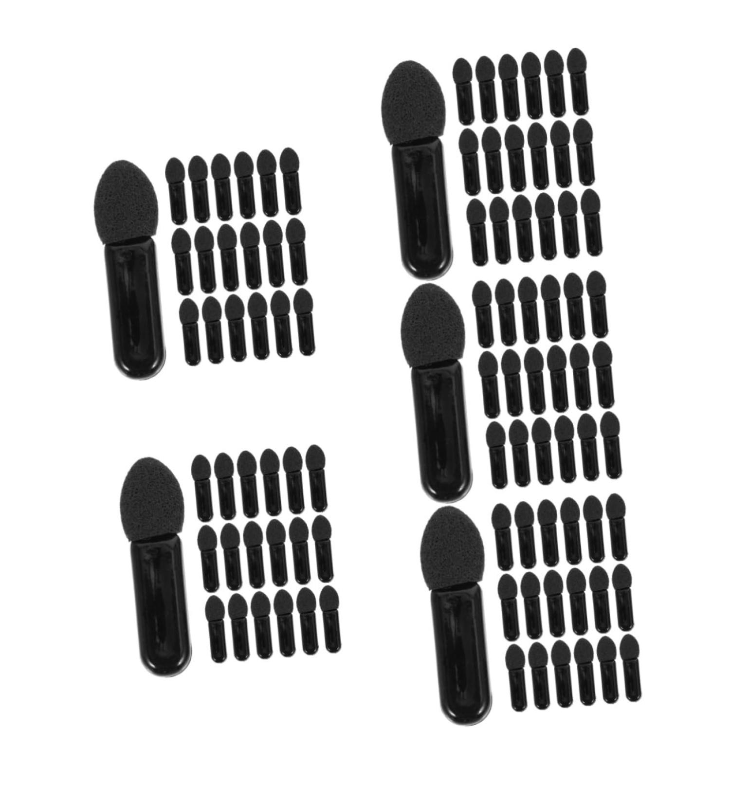 Baluue 500 Pcs Mini Eyeshadow Swab Lip Balm Brush Lip Scrub Brush Eyeshadow Makeup Wand Plastic - Buy Online on GoSupps.com