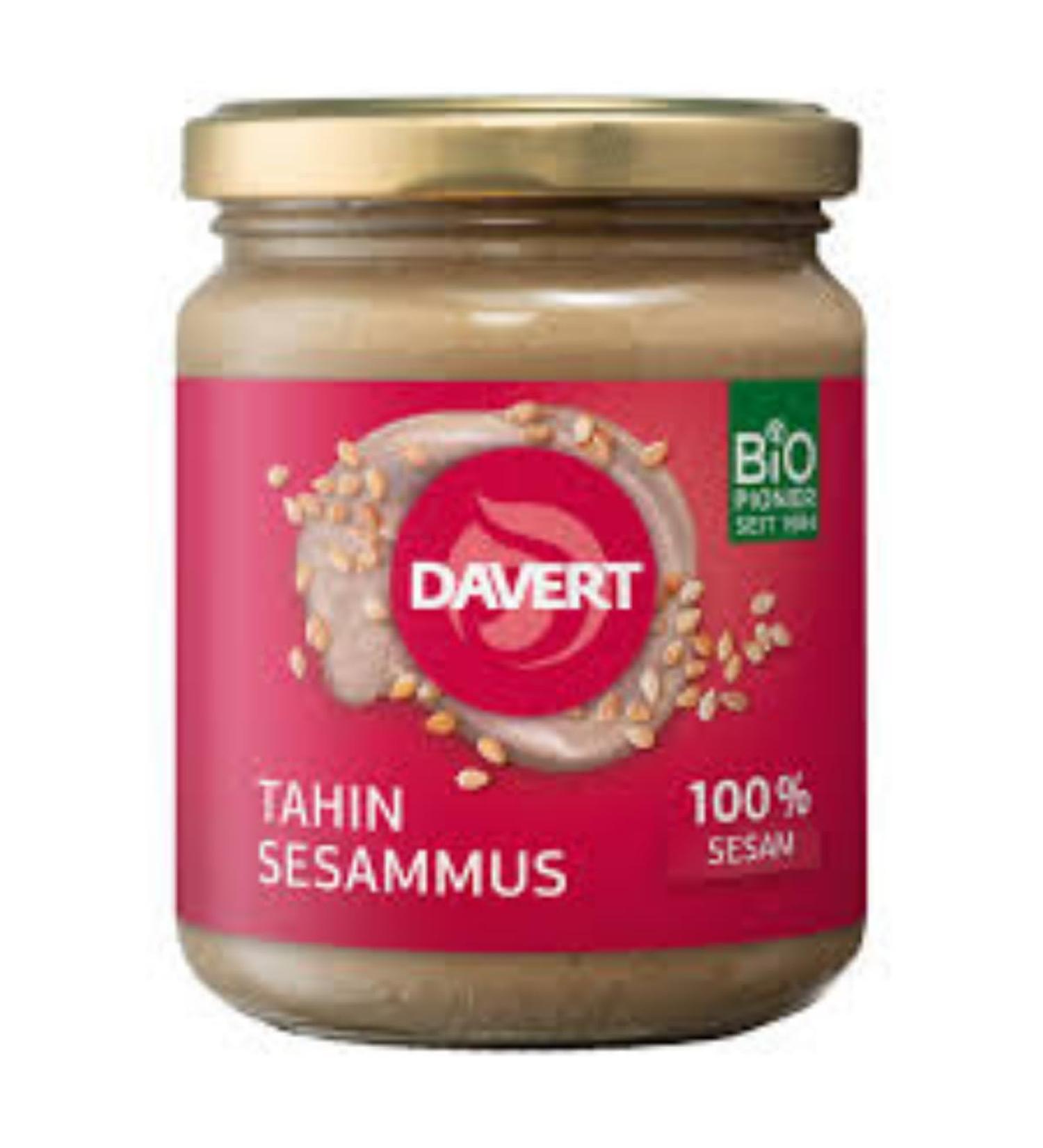 DAVERT Spread organic tahine sesame seeds 250 g (1 pack)