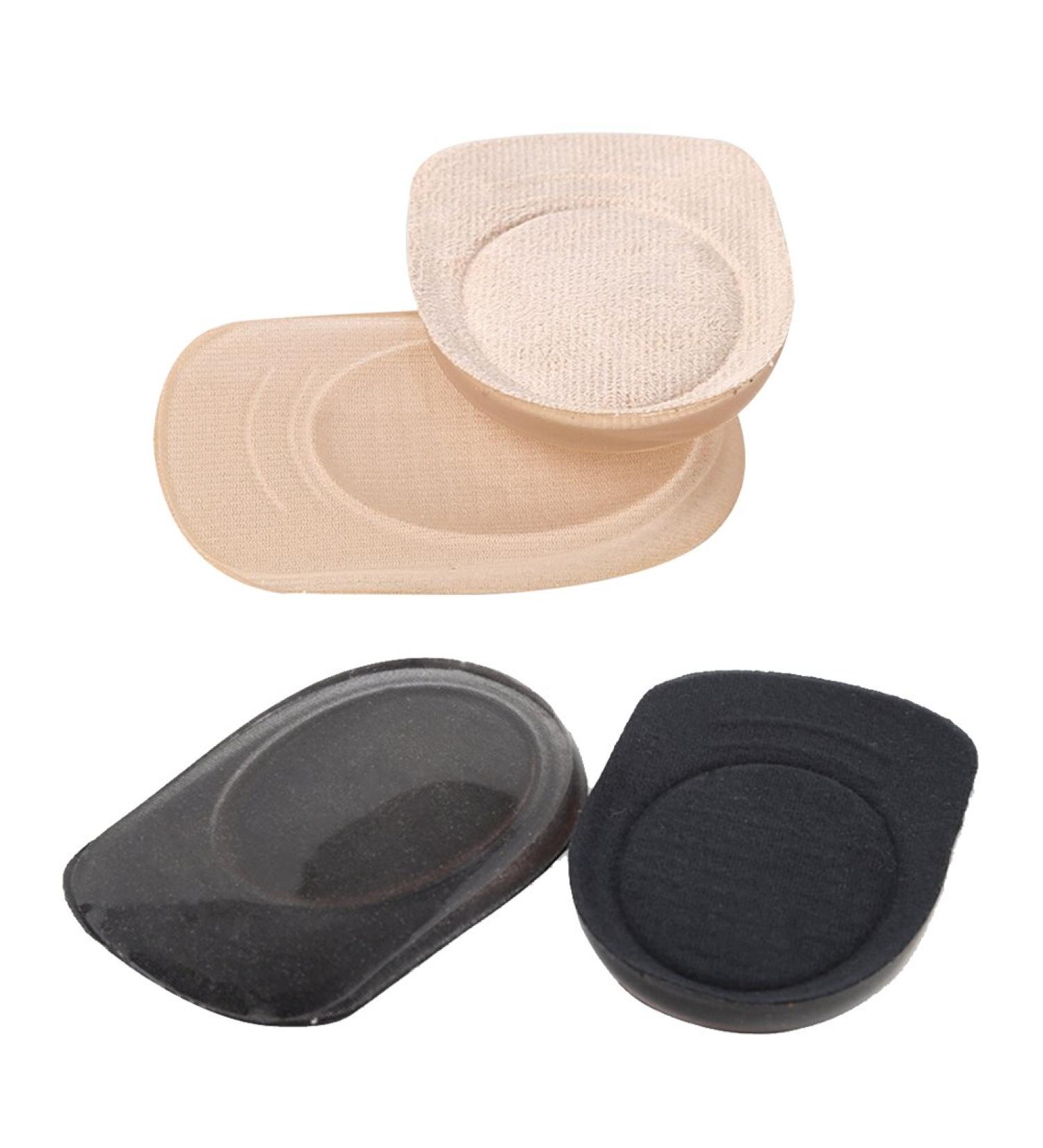 Heel Cushion Gel Inserts for Plantar Fasciitis | Self-Adhesive Shoe Lifts for Bone Spur Relief - 2 Pairs Size L - Buy Online on GoSupps.com
