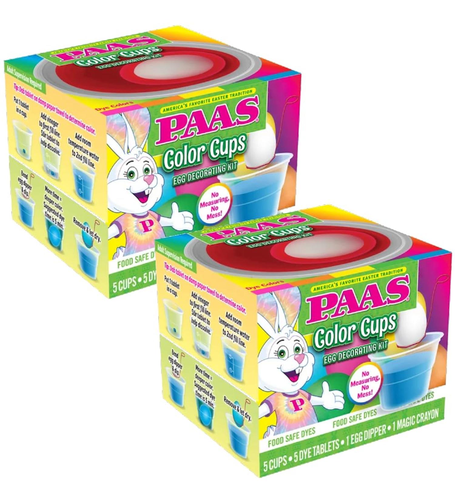 PAAS Easter Egg Color Cups - Buy Online on GoSupps.com