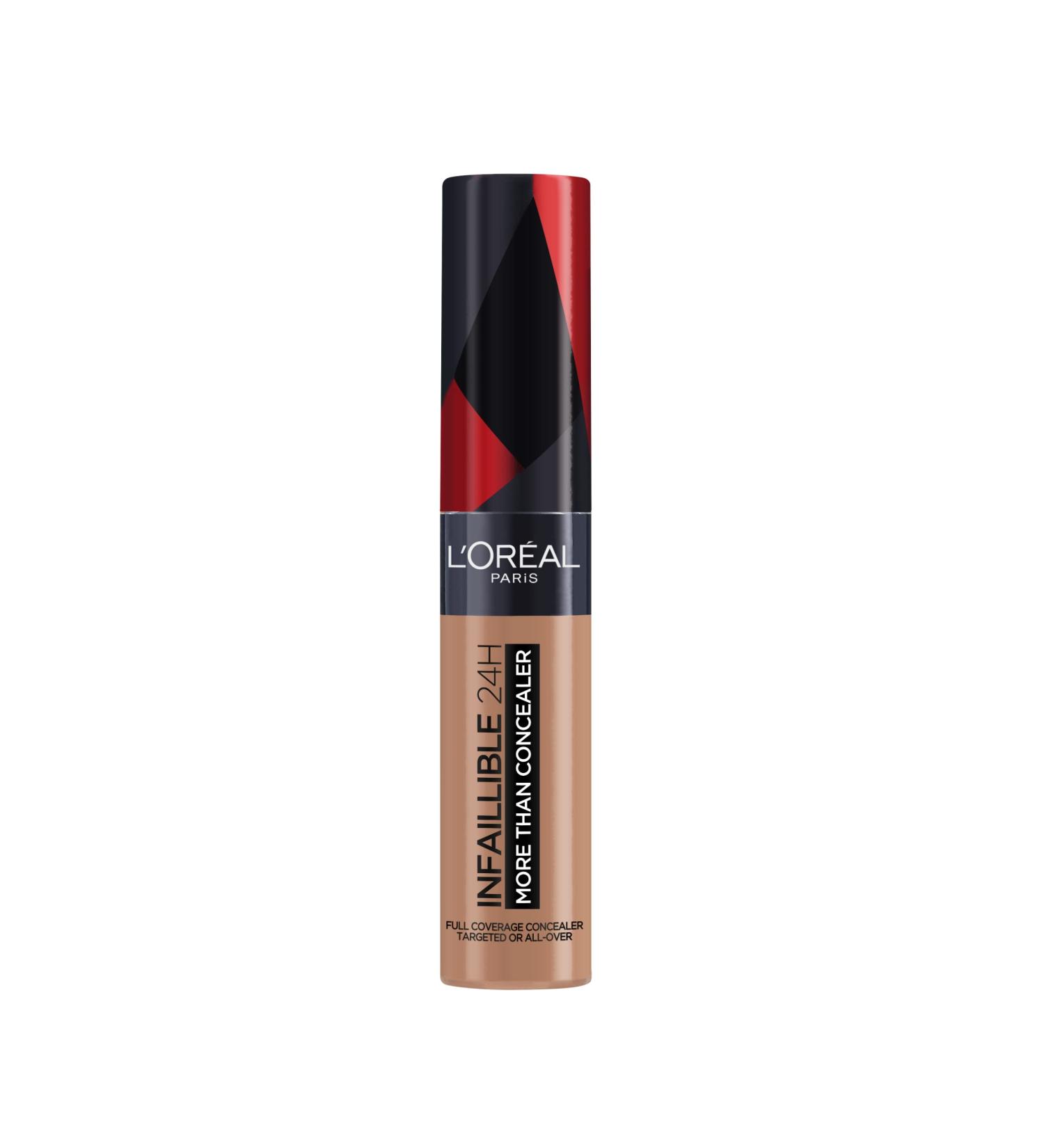 L'Oral Paris Infaillible Concealer 334 Walnut - 11ml | Long-Lasting Coverage & Refreshing Finish | Shop Internationally - Buy Online on GoSupps.com