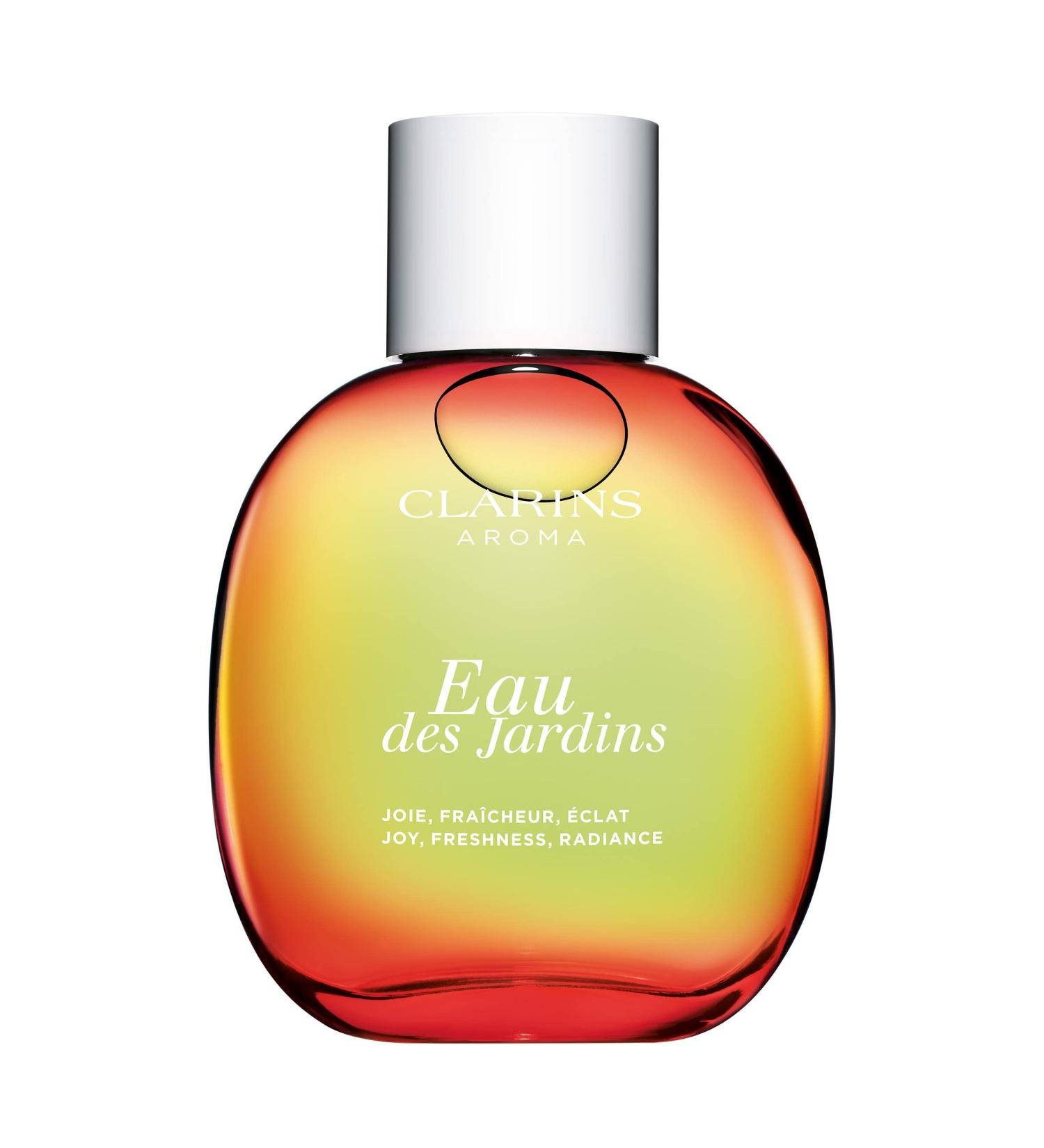 CLARINS Eau des Jardins Fragrance | Hydrates Soothes and Perfumes Skin | Gentle and Non-Photosensitizing Formula | All Skin Types | 3.3 Fluid Ounces - Buy Online on GoSupps.com