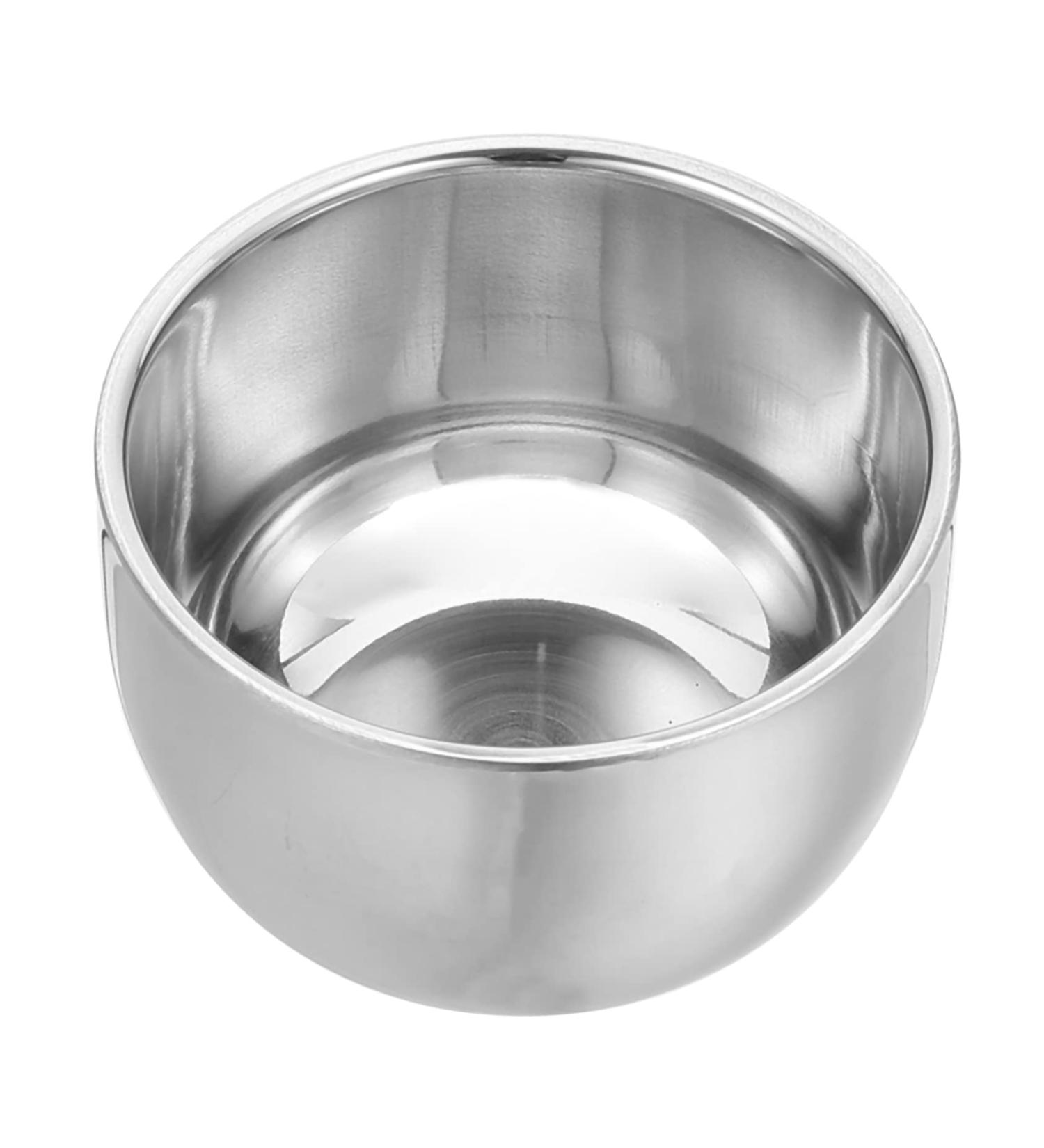 Doitool Double-Walled Stainless Steel Shaving Bowl for Men | Premium Beard Care Foam & Soap Cup | Ideal for Travel - Buy Online on GoSupps.com