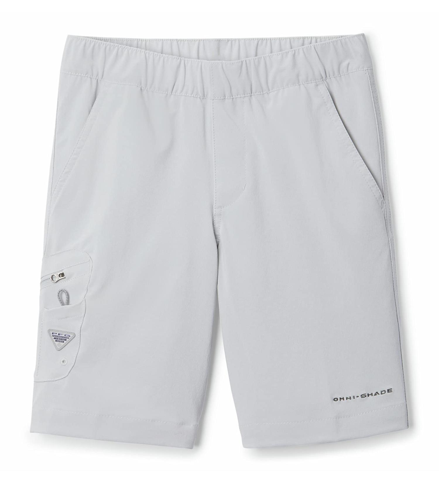 Columbia Boys' Terminal Tackle Short - Medium Cool Grey | Shop Now - Buy Online on GoSupps.com