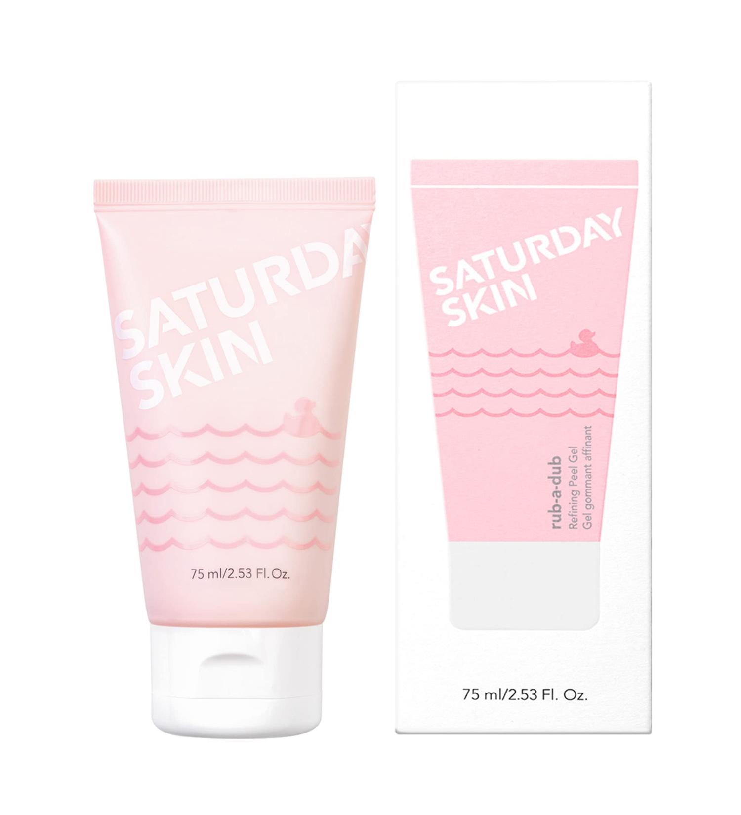Saturday Skin Rub-a-Dub Refining Peel Gel 2.53 fl oz - Exfoliating Skincare for Radiant Skin - Buy Online on GoSupps.com