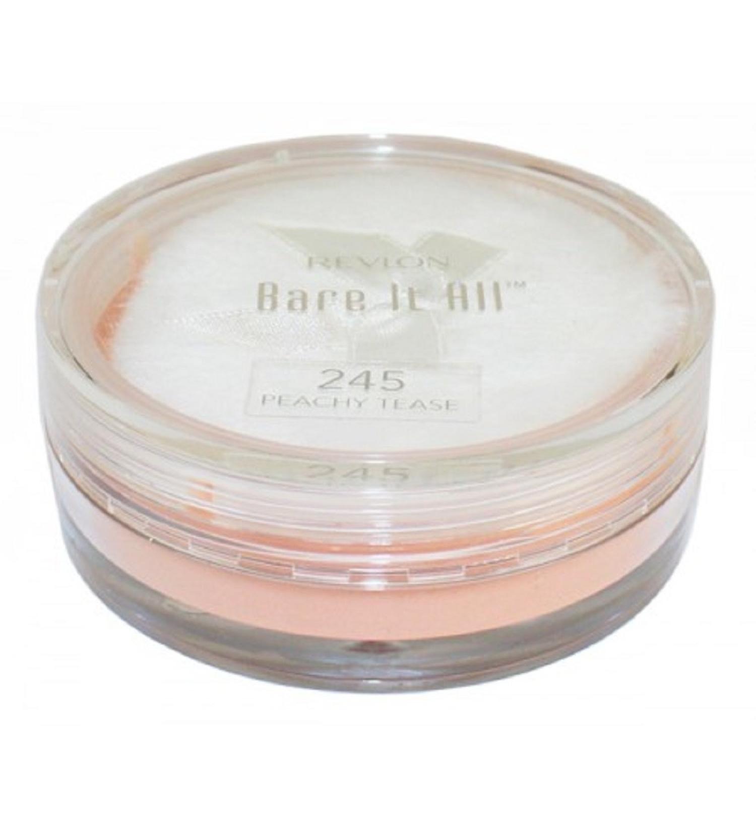 Revlon Bare It All Lustrous Powder Limited Edition Collection Peachy Tease Peachy Tease Powder