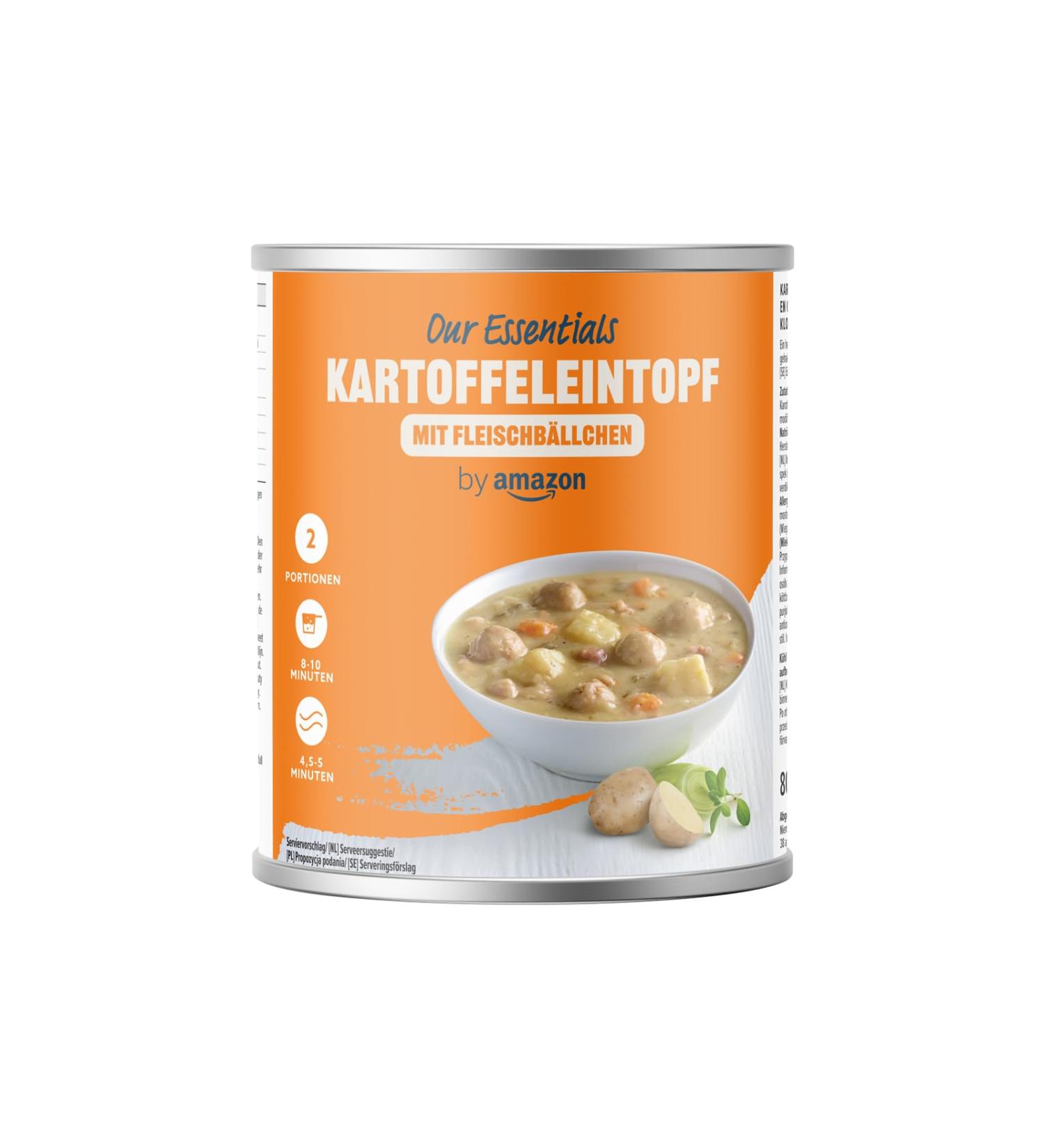 Buy Amazon Potato Stew with Meatballs 800g - Delicious International Shipping Available - Buy Online on GoSupps.com