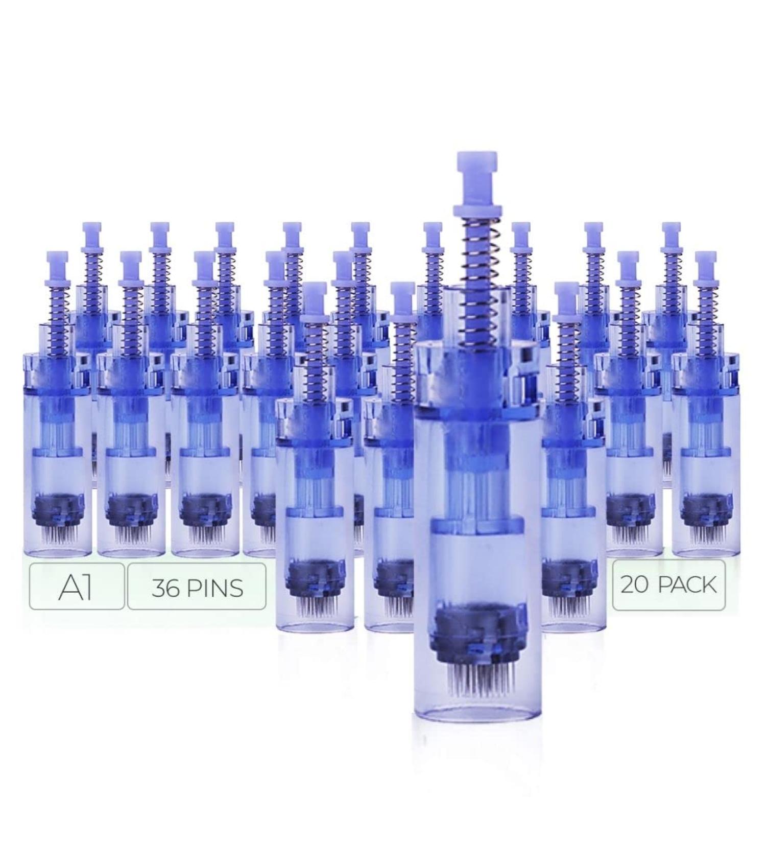Dr. Pen Ultima A1 Replacement Cartridges - 20 Pack, 36 Pins (0.25mm), Disposable Parts - Buy Online on GoSupps.com