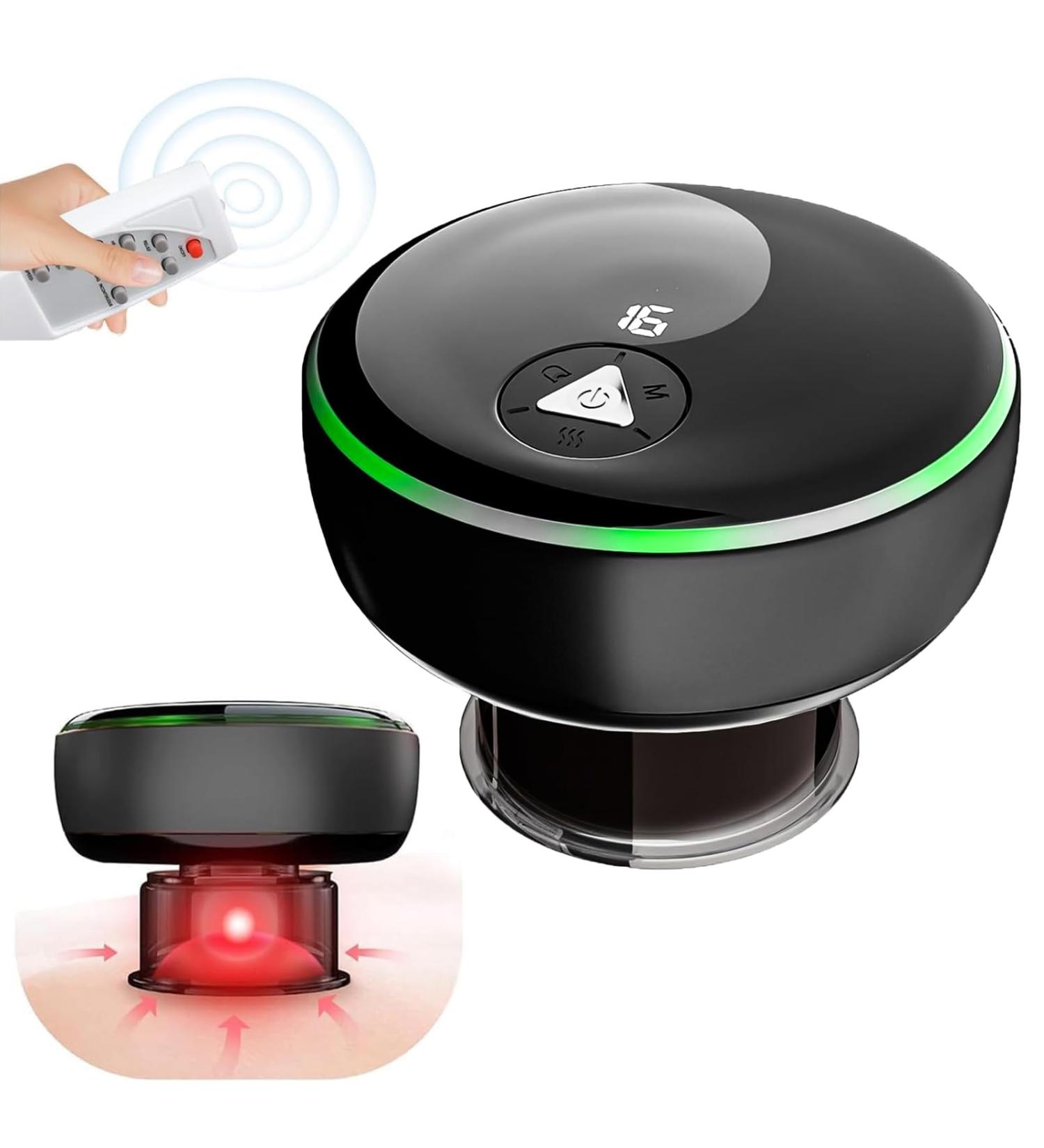 Smart Cupping Glasses for Pain Relief | Intelligent Remote-Controlled Cupping Massage - Buy Online on GoSupps.com