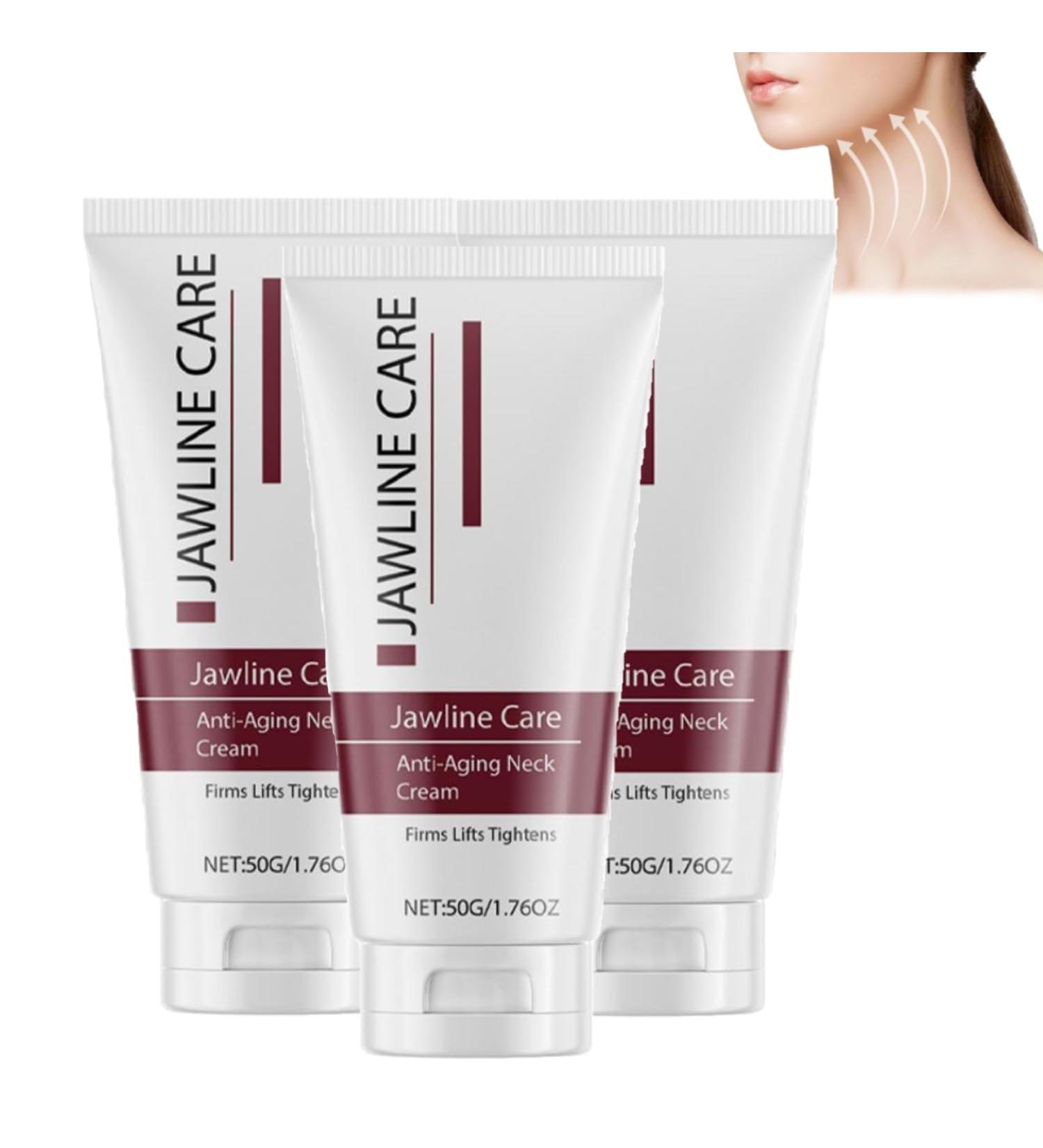 Jawline Cream Jawline Sculpting Cream Anti-Aging Neck and Chin Cream Jawline Firming Cream Even Skin Tone and Neck Lift - Buy Online on GoSupps.com