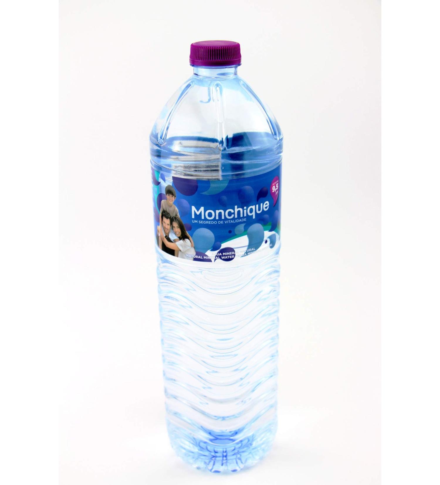 Monchique Alkaline Mineral Water 1.5L Bottle 6 Bottles Portugal