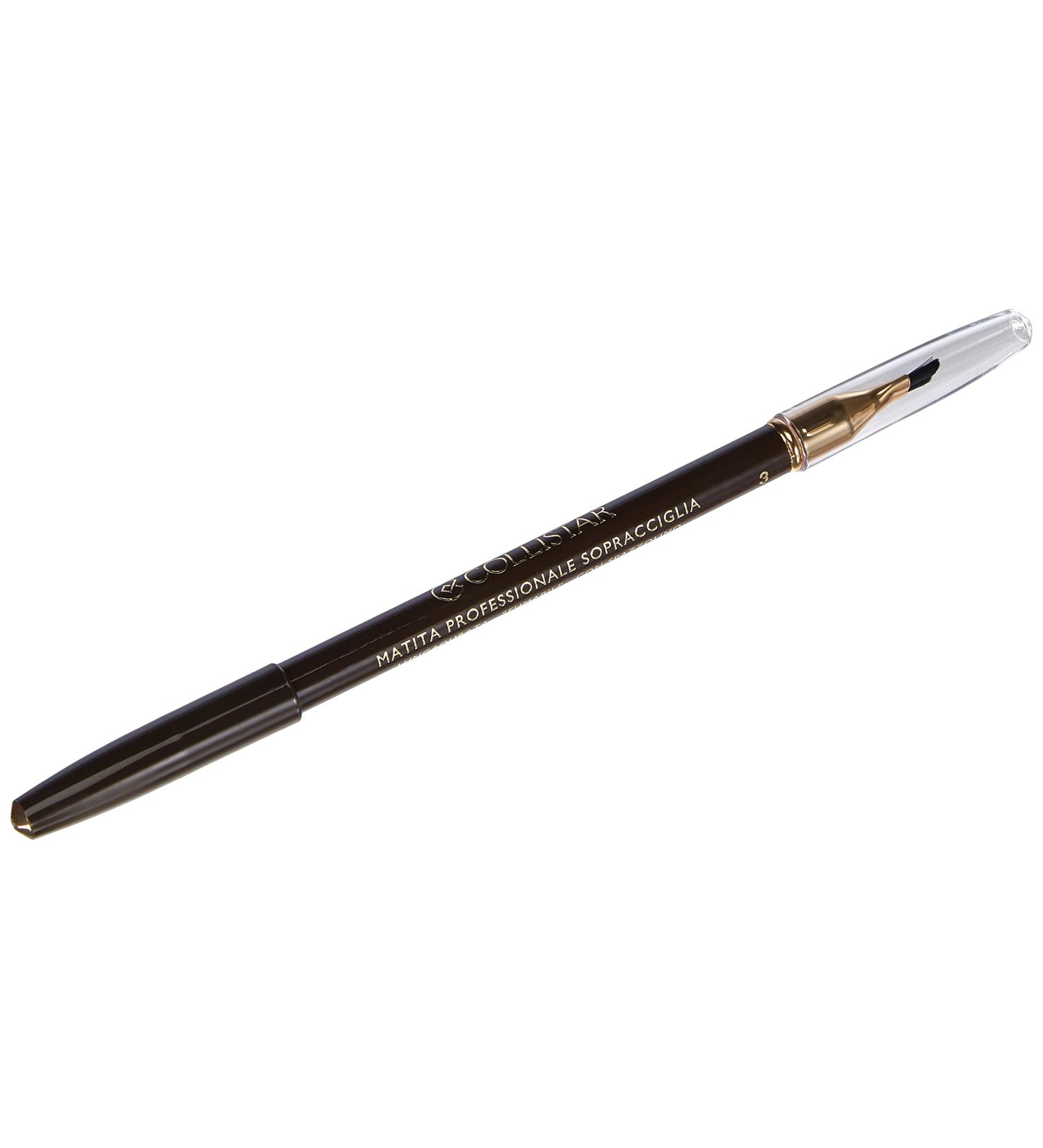 Collistar Professional Eyebrow Pencil No. 3 Brown - Long-Lasting Soft & Blending with Brush | 1.2ml - Shop Internationally! - Buy Online on GoSupps.com