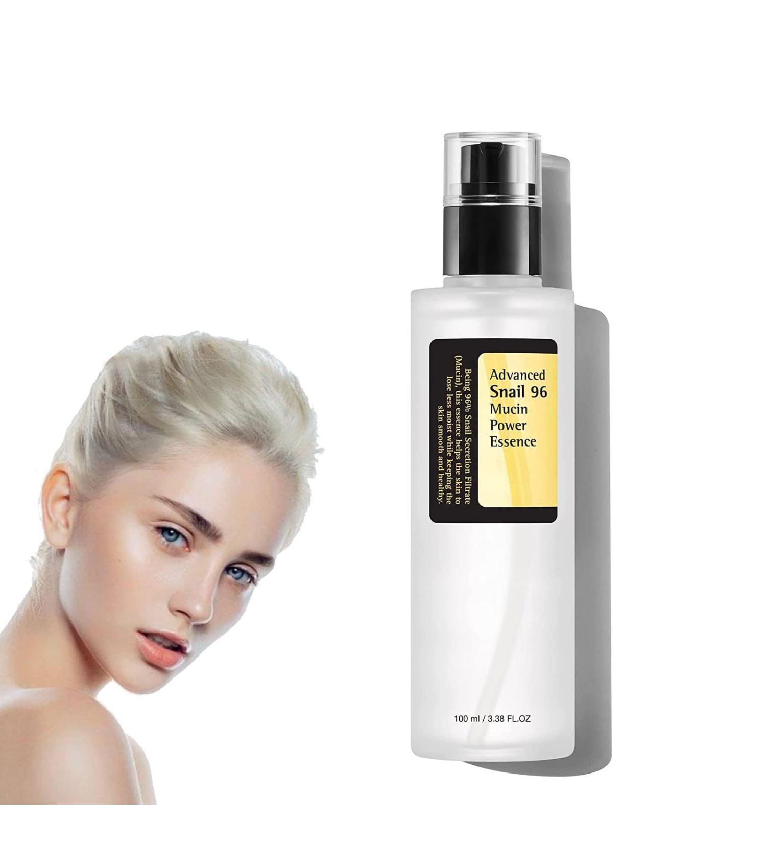 Snail Mucin Serum 96% Essence - Power Repairing & Soothing Skin Care - 100ml (1PCS) - Buy Online on GoSupps.com