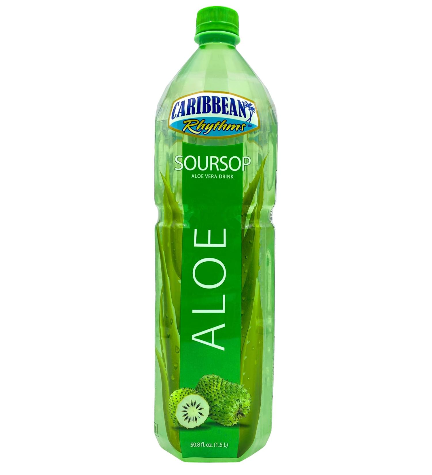 Caribbean Rhythms Boisson l'aloe vera avec pulpe d'alo s corossol 1 5 l
