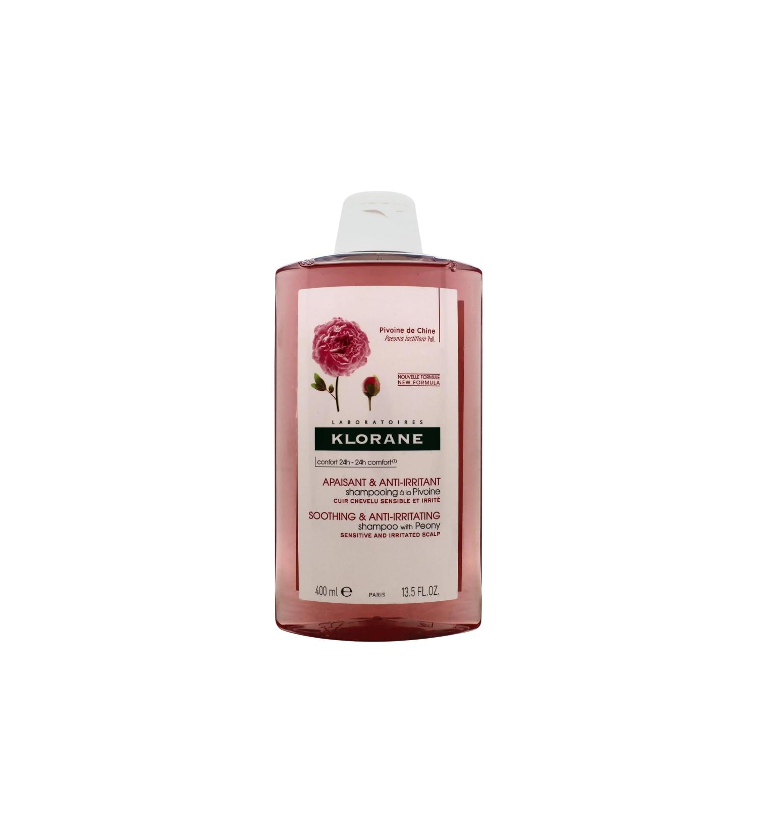 Klorane Soothing & Anti-Irritating Shampoo With Peony 400 ml