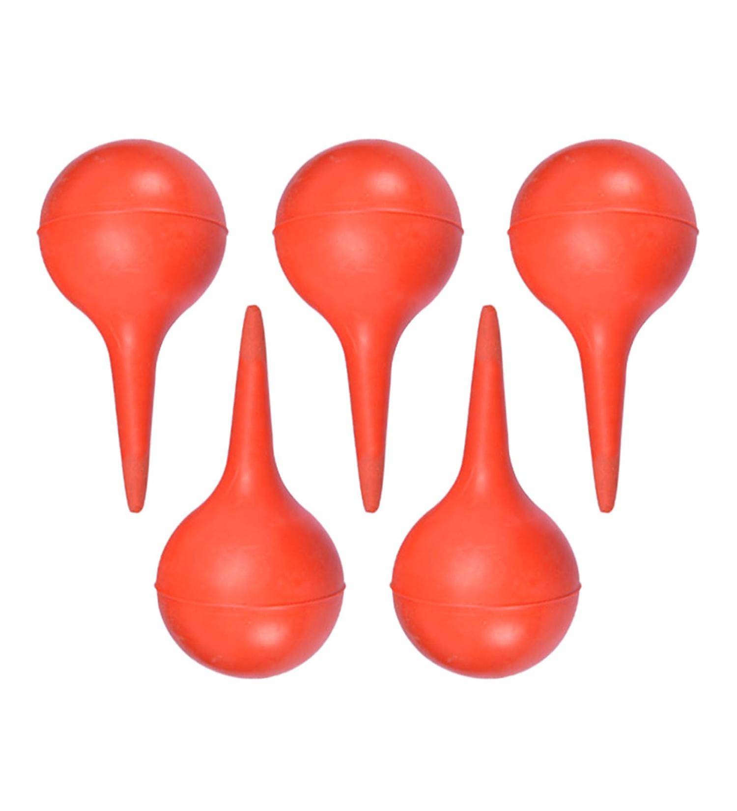5Pieces Rubber Suction 60ml Rubber Bulb Ear Washing Squeeze Bulb for Adult Kid Ear Waxes Removal - Buy Online on GoSupps.com