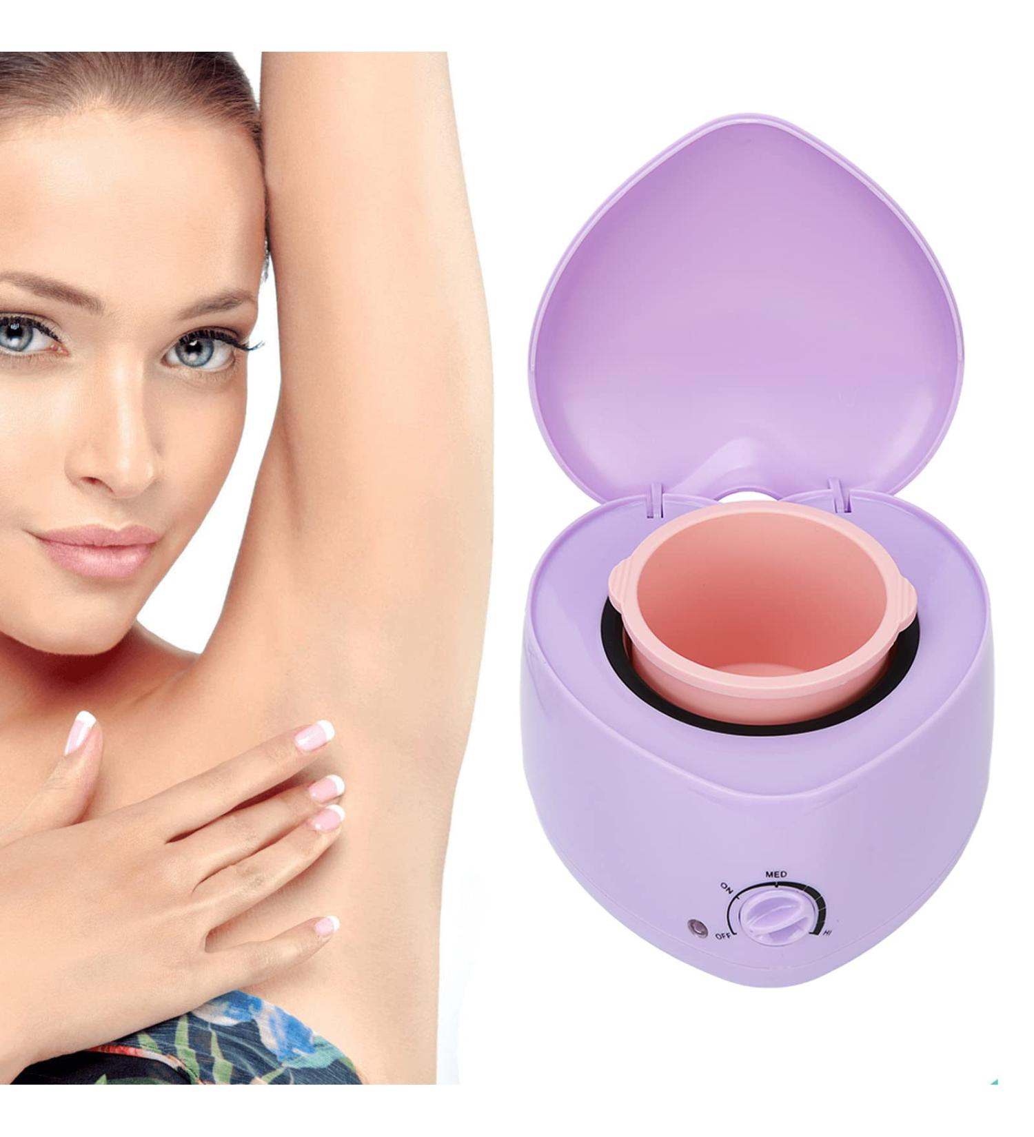 Portable Mini Wax Warmer - Heart-Shaped Interior Fast Heating Easy to Clean - Ideal for Home Use - 220V EU Connector - Buy Online on GoSupps.com
