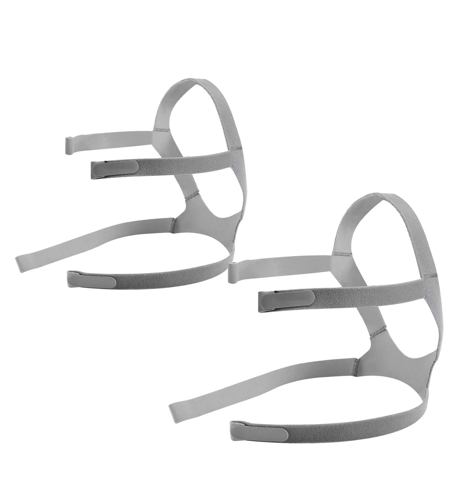 ResMed Nasal F20 N10 Replacement Headgear Strap - 2 Pieces, Adjustable Headband for Adult Ventilator Mask - Buy Online on GoSupps.com