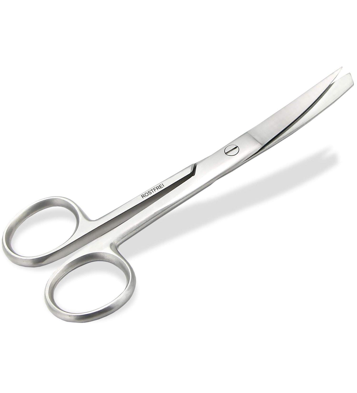 Premium Turning Scissors - 10.5-20 cm Stainless Steel Curved Pointed Tips for Precision Cutting - Buy Online on GoSupps.com