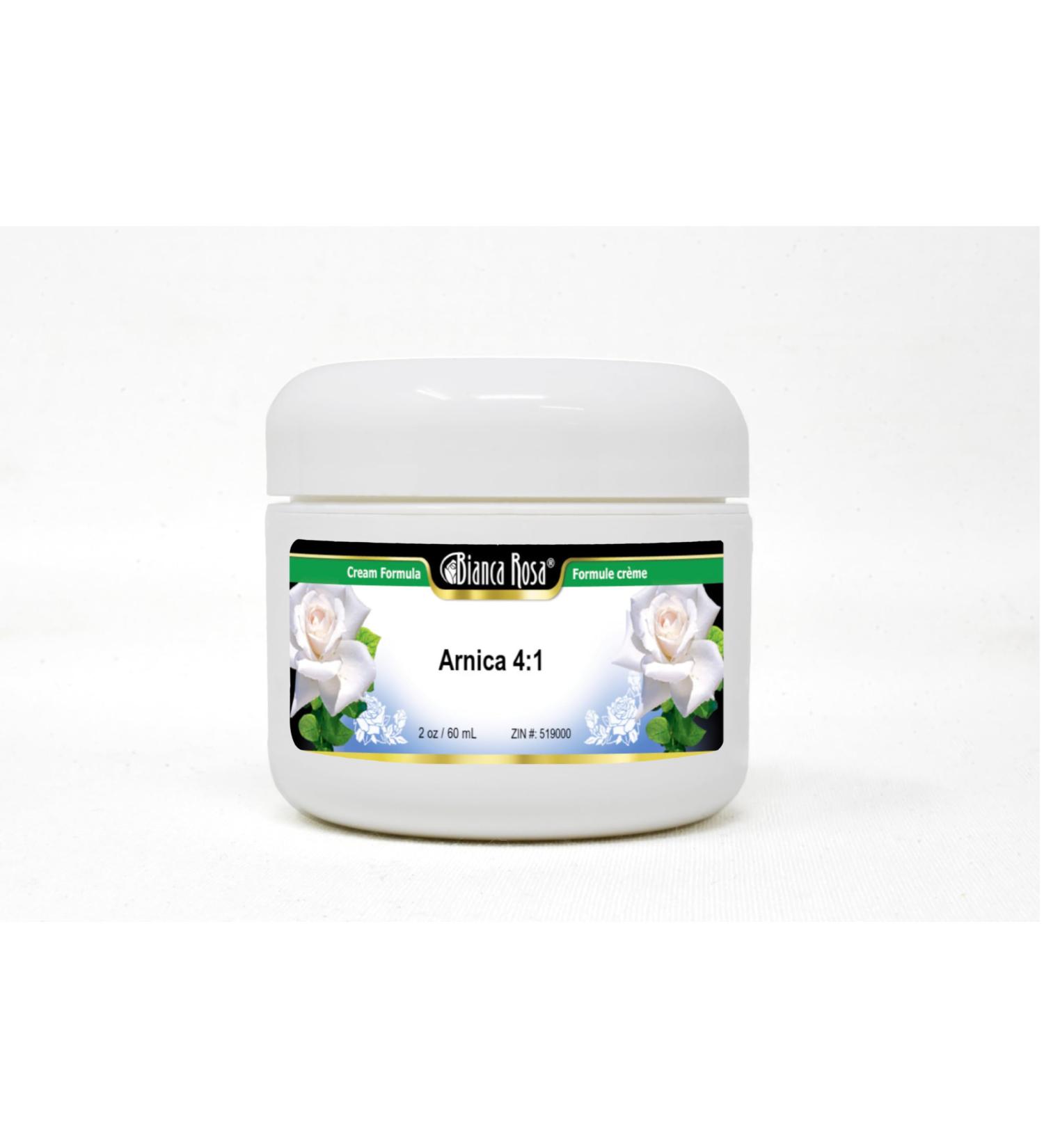 Arnica 4:1 Cream (2 oz) - Soothes Pain & Reduces Inflammation - International Shipping Available - Buy Online on GoSupps.com