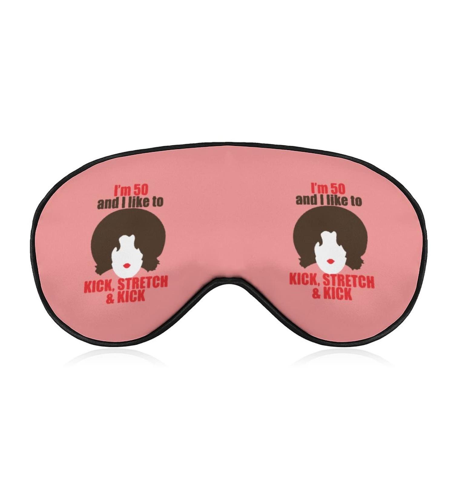 Sally O Malley SNL Sleep Mask | Adjustable Straps | Blackout Eye Cover - Buy Online on GoSupps.com
