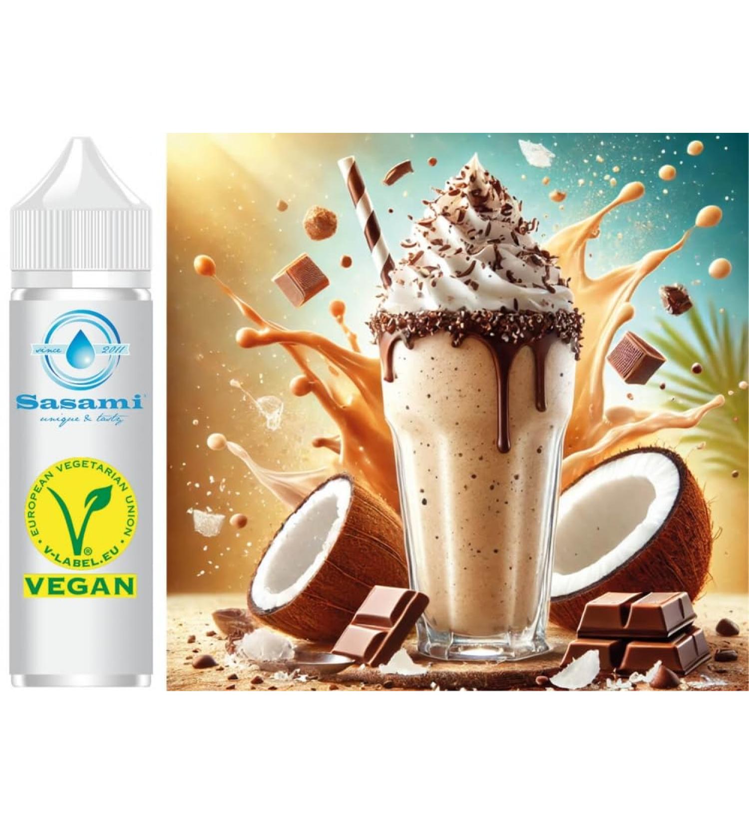 Milkshake Coconut & Chocolate Flavor Concentrate Vegan Sasami 10ml