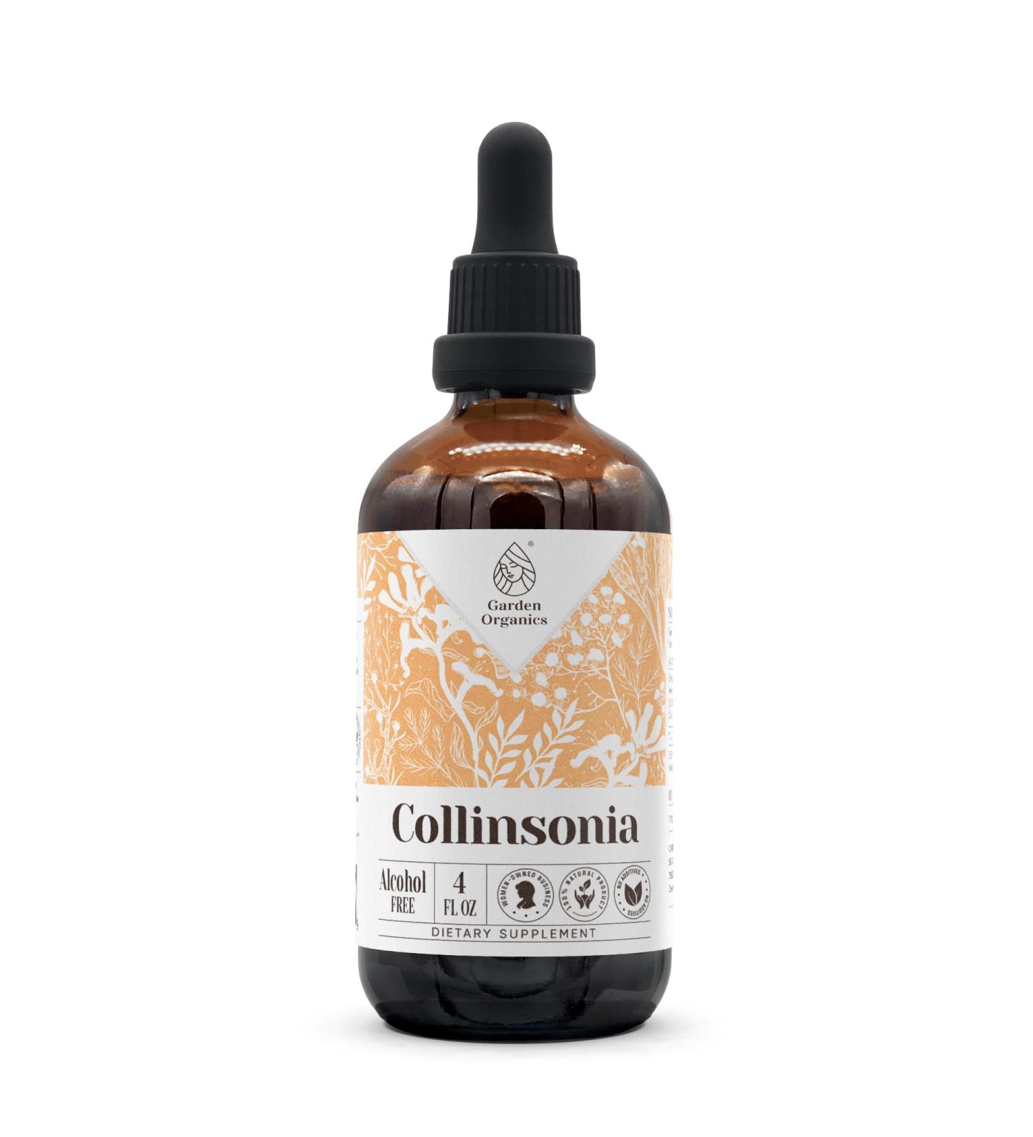 Collinsonia Alcohol-Free Natural Tincture Extract Immune System Booster Liquid Drops Made from 100% Wildcrafted Stone Root (Collinsonia Canadensis) Dried Root (4 fl oz) 4 Fl Oz (Pack of 1) - Buy Online on GoSupps.com