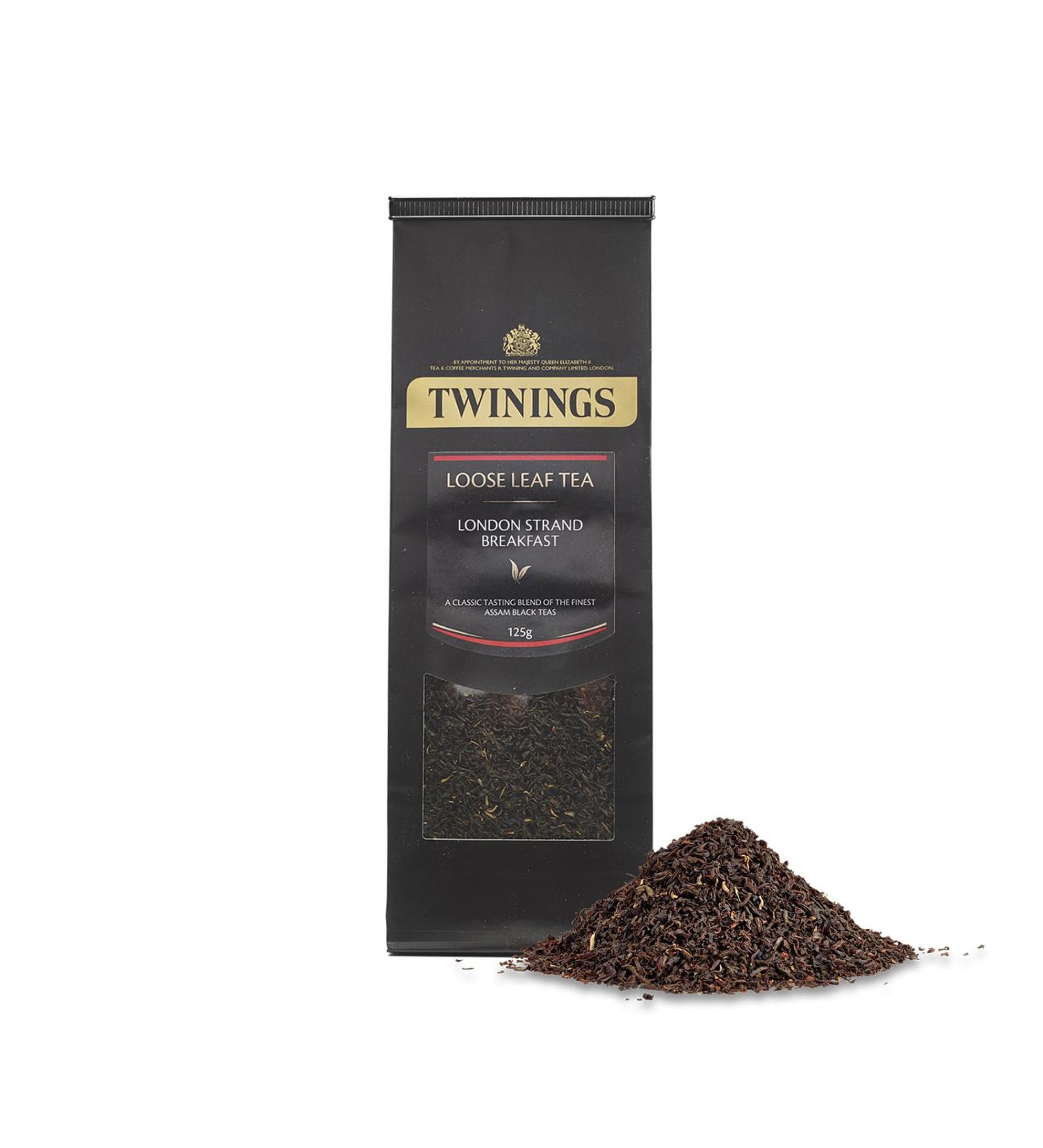 Twinings London Strand Breakfast Loose Leaf Tea 125g - Buy Online on GoSupps.com