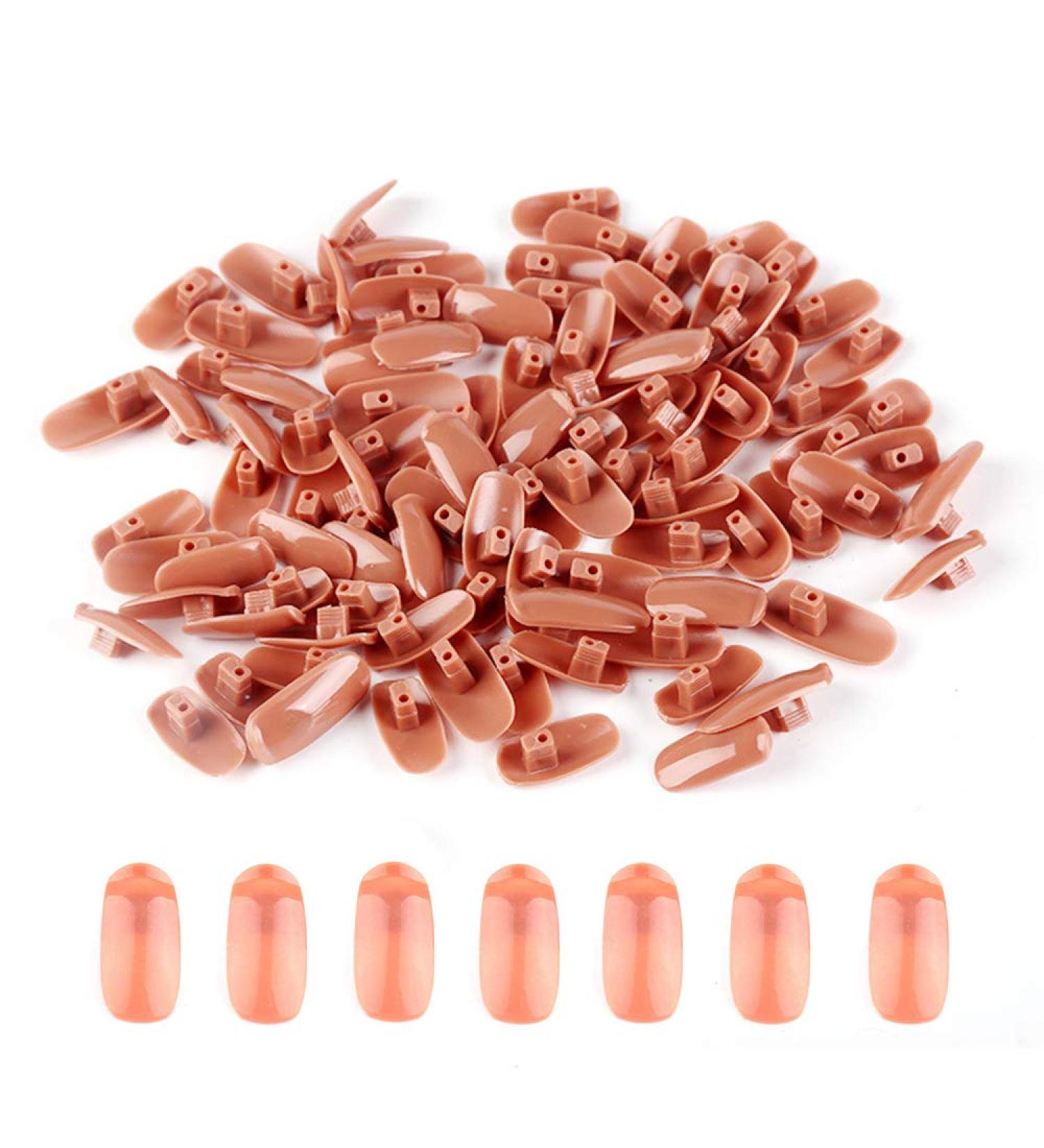 200pcs Life Size Nail Art Training Hand Practice Model - Finger Tips Practice Learning Tool - Buy Online on GoSupps.com