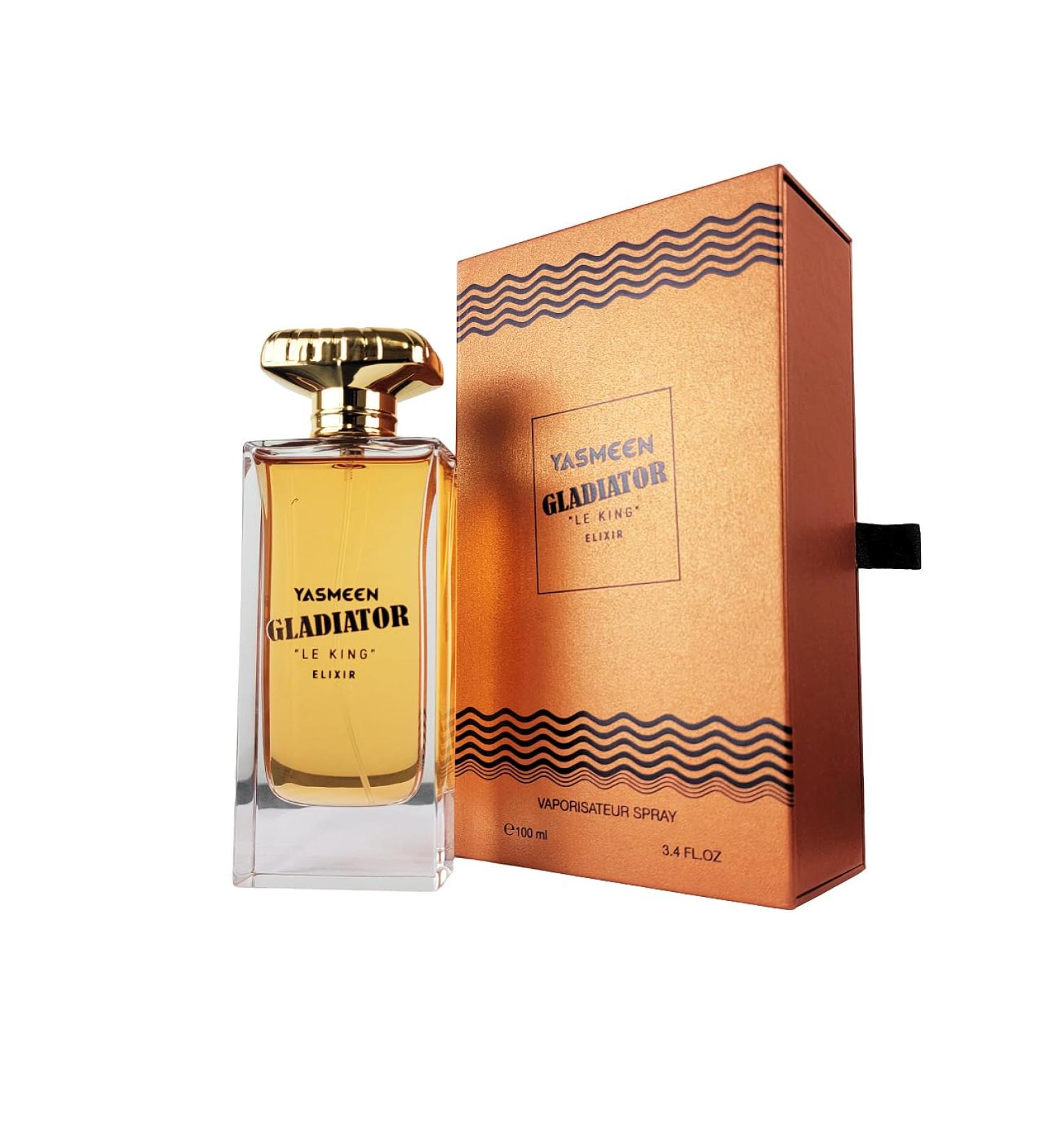 Yasmeen Gladiator Le King Elixir Vaporisateur Spray 100ml (3.4 FL oz) Dubai Arabic Perfume - Buy Online on GoSupps.com