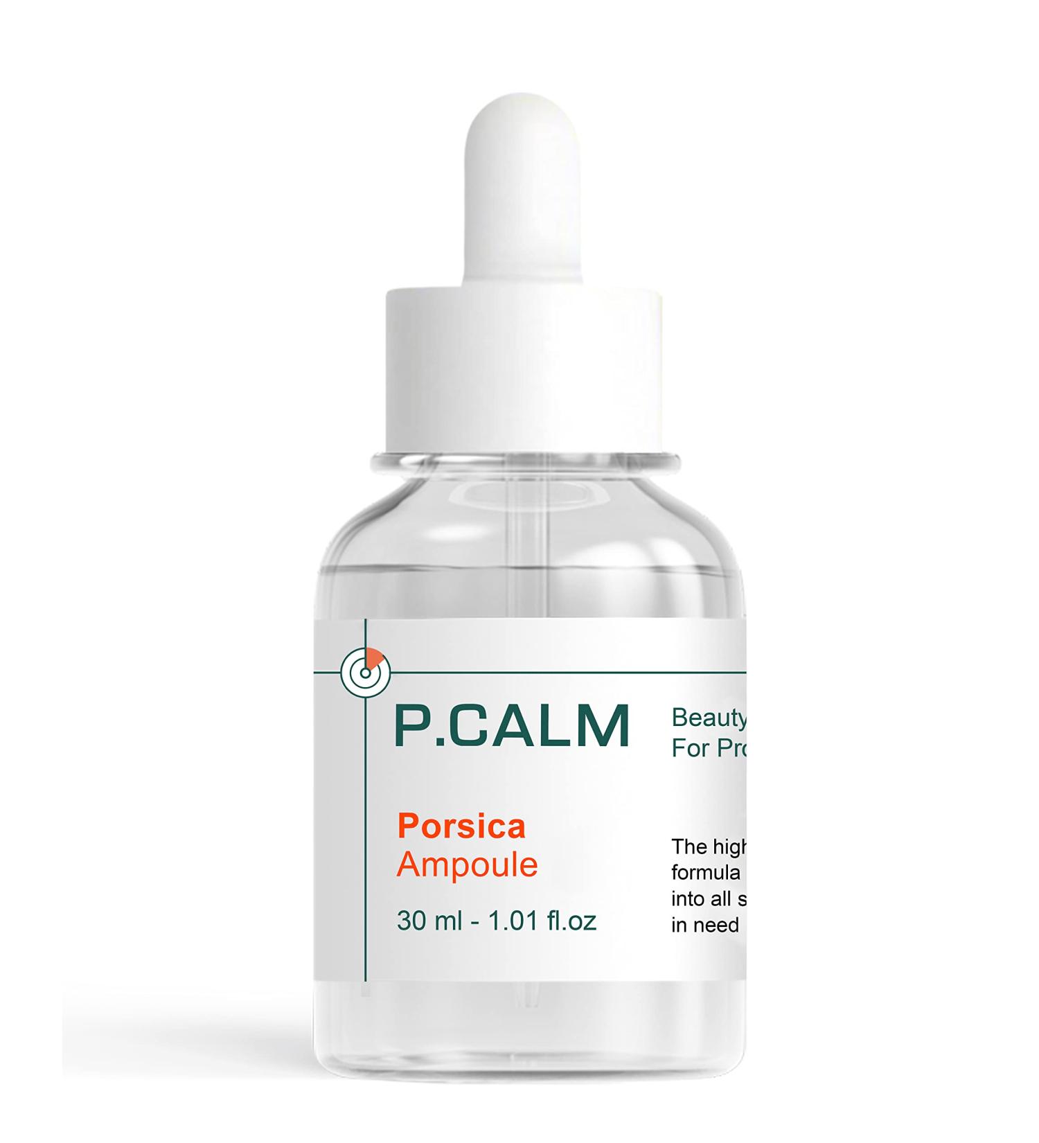 Porsica Ampoule Vegan Facial Serum | Calming Hydrating Repairing | Centella Asiatica 76% | Blemish & Acne-prone Skin Care | Sebum & Pore Minimizing | No-scent | Fine Lines Improvement - Buy Online on GoSupps.com