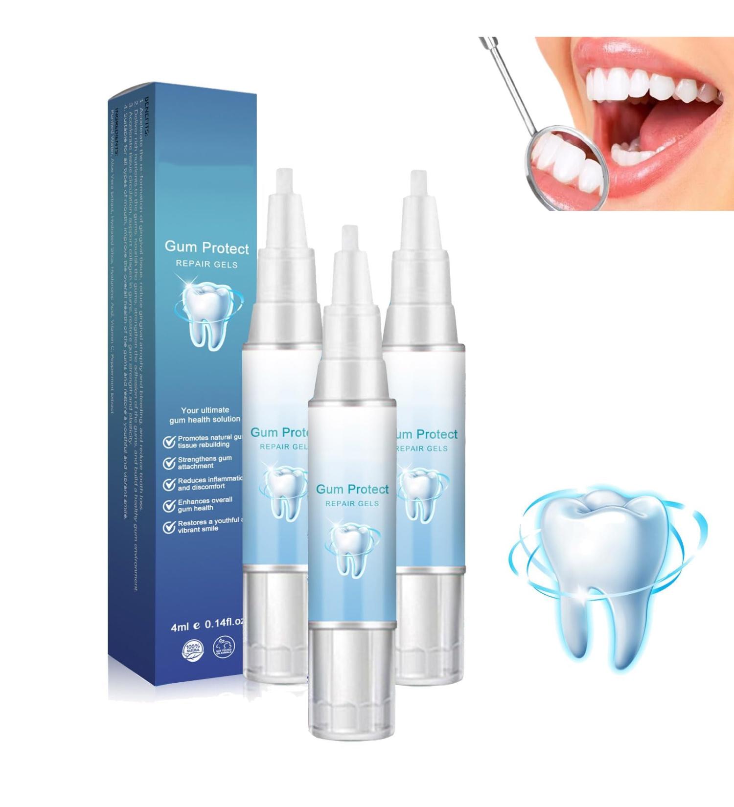 Buy Aexzr Gum Therapy Gel - Protect Your Teeth & Treat Gum Loss | Tooth Whitening Pin & Elevator (3 PCs) - International Shipping Available - Buy Online on GoSupps.com