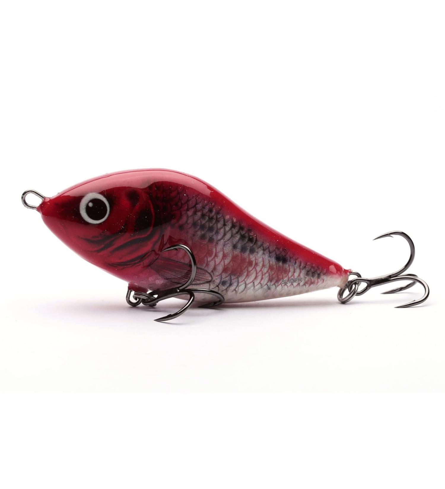 Salmo Wobbler Slider Rr floating 10cm 36g Red Head Striper