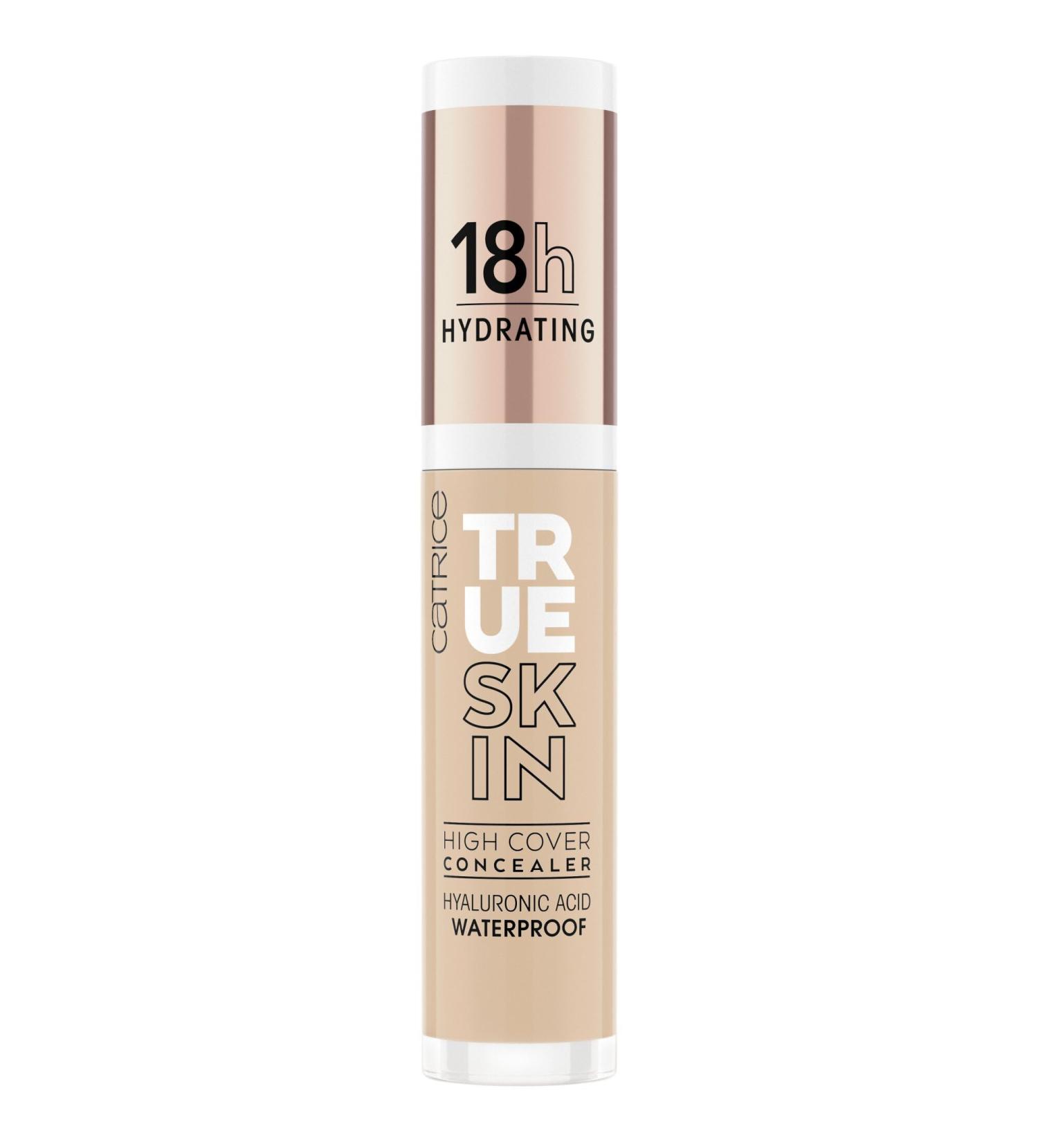 Catrice True Skin High Cover Concealer No. 020 - Vegan Oil-Free Waterproof Moisturizing Formula for Dry Skin | Anti-Pimple Natural Finish (4.5ml) - Buy Online on GoSupps.com