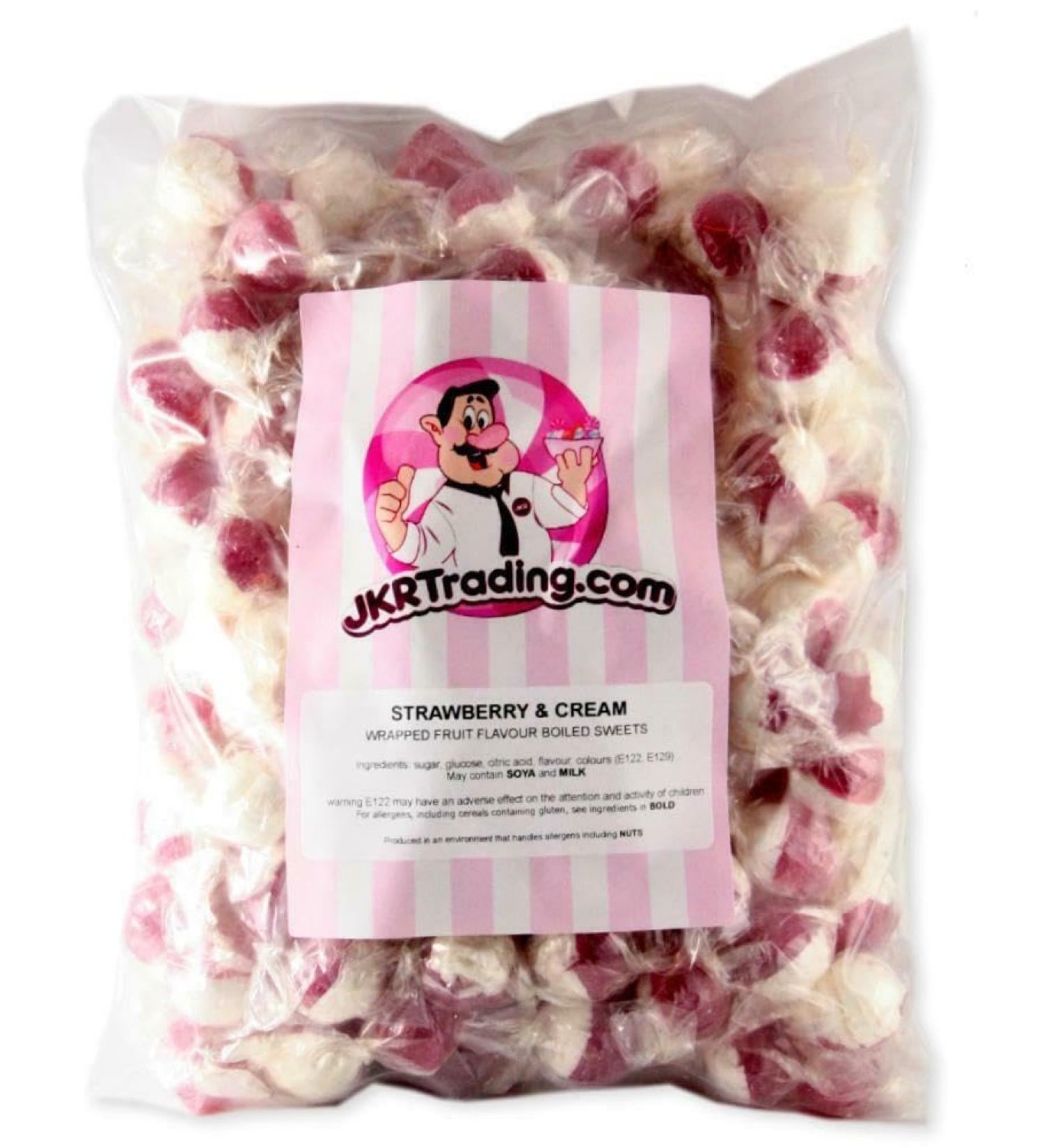 Strawberry and Cream 1kg Share Bag - Buy Online on GoSupps.com
