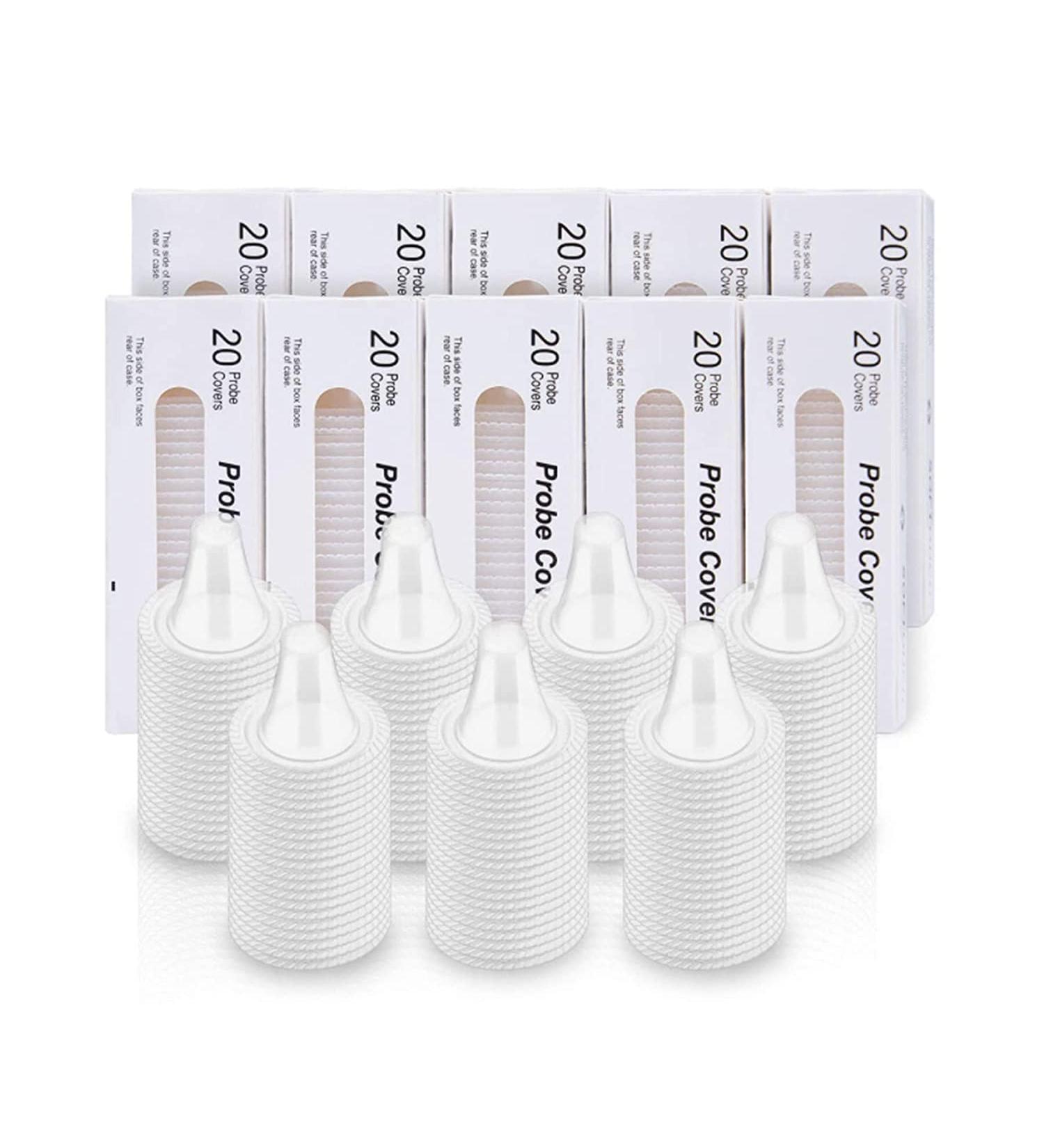 400pc-Ear Thermometer Probe Covers/Refill Caps/Lens Filters for All Thermometers Models and Other Types of Digital Thermometers Disposable Covers - Buy Online on GoSupps.com