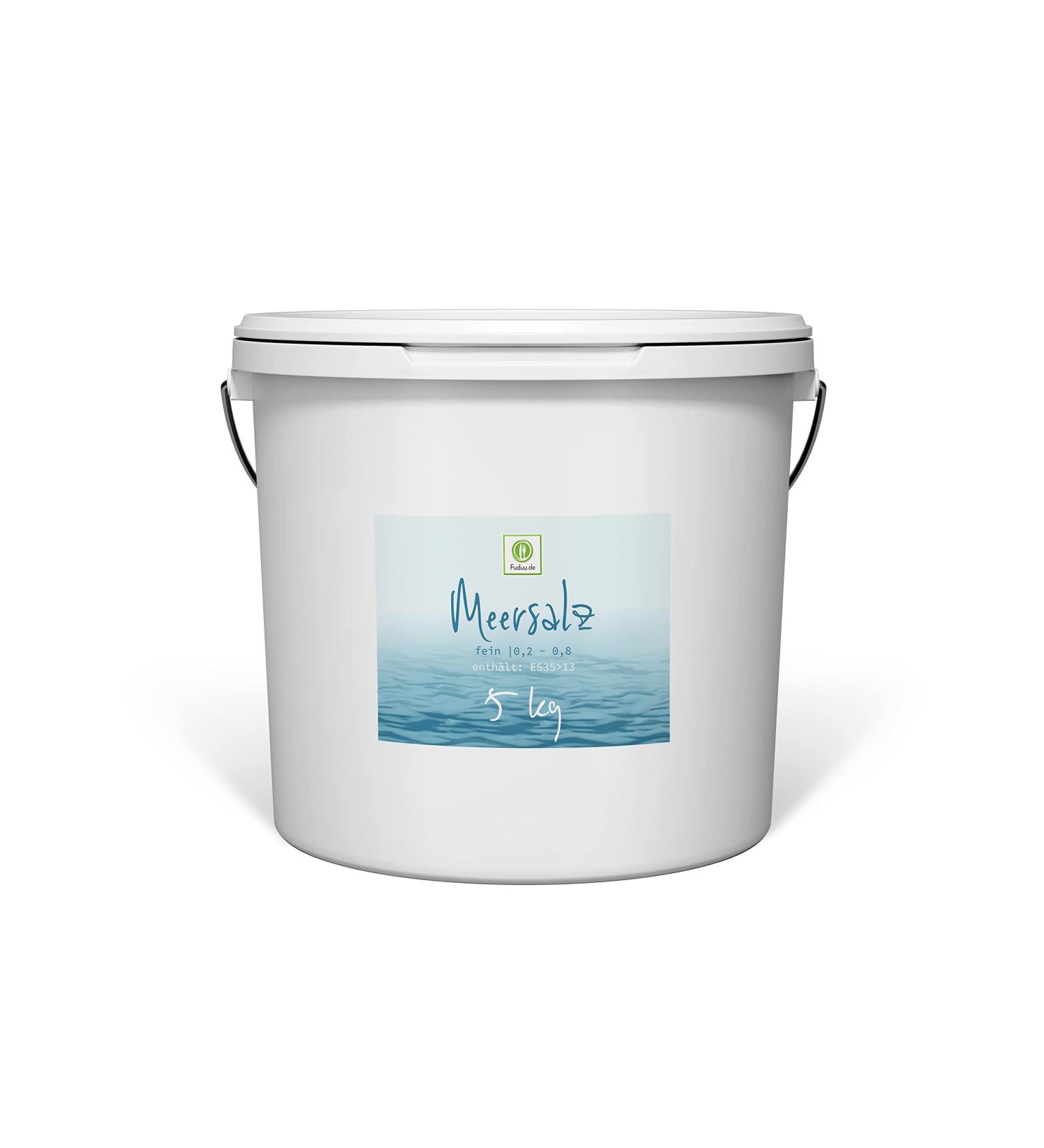 Fuduu.de Fuduu.de Fine sea salt (5 kg bucket)