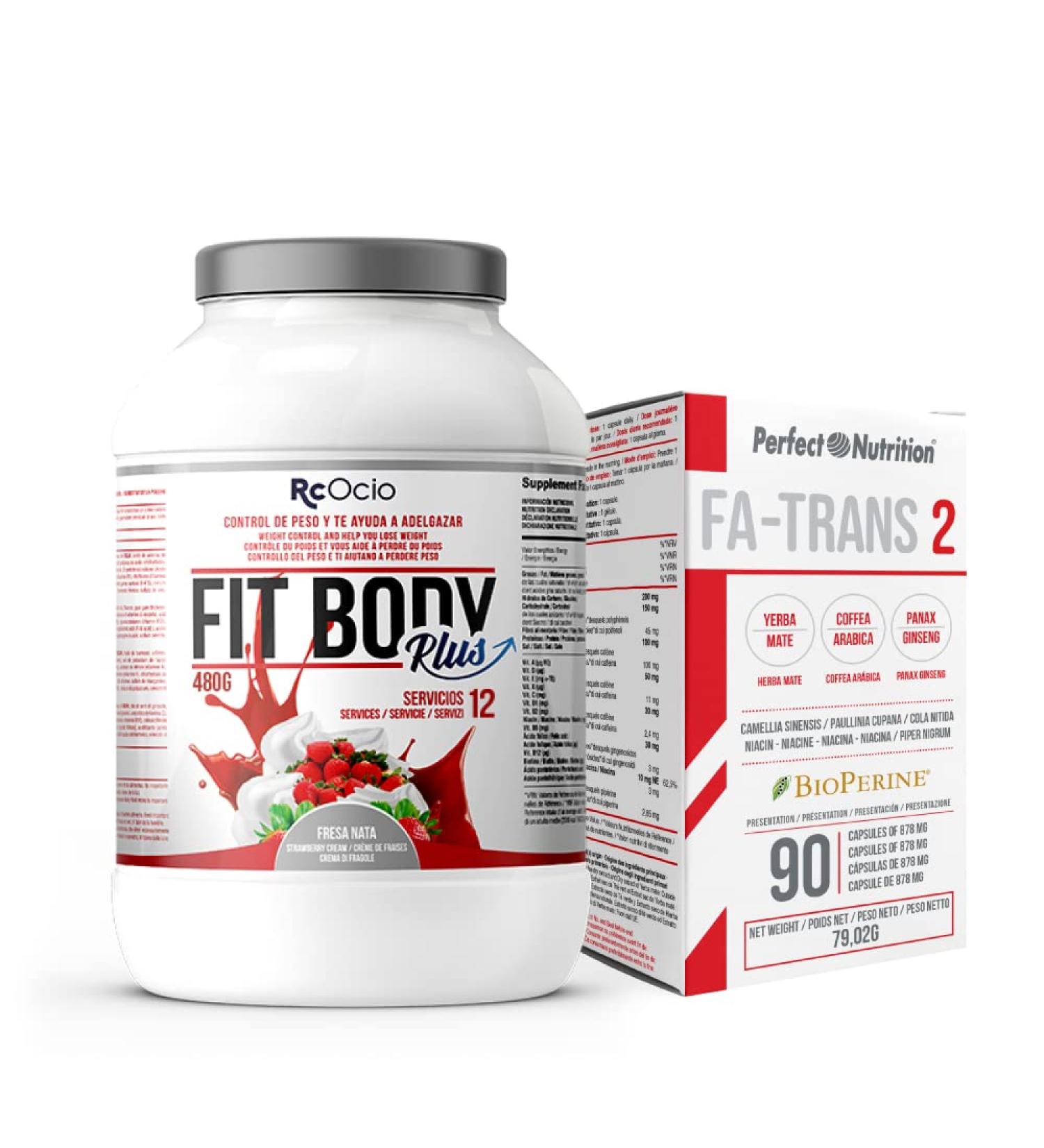 Shake de remplacement de repas - Thermog nique - Pack | Remplacement de repas de r gime hyperprot in | Aide la perte de poids | Chocolat - Vanille - Fraise | Sati t pour hommes et femmes Fraise Shake + Thermog nique 480 Gr - Buy Online on GoSupps.com