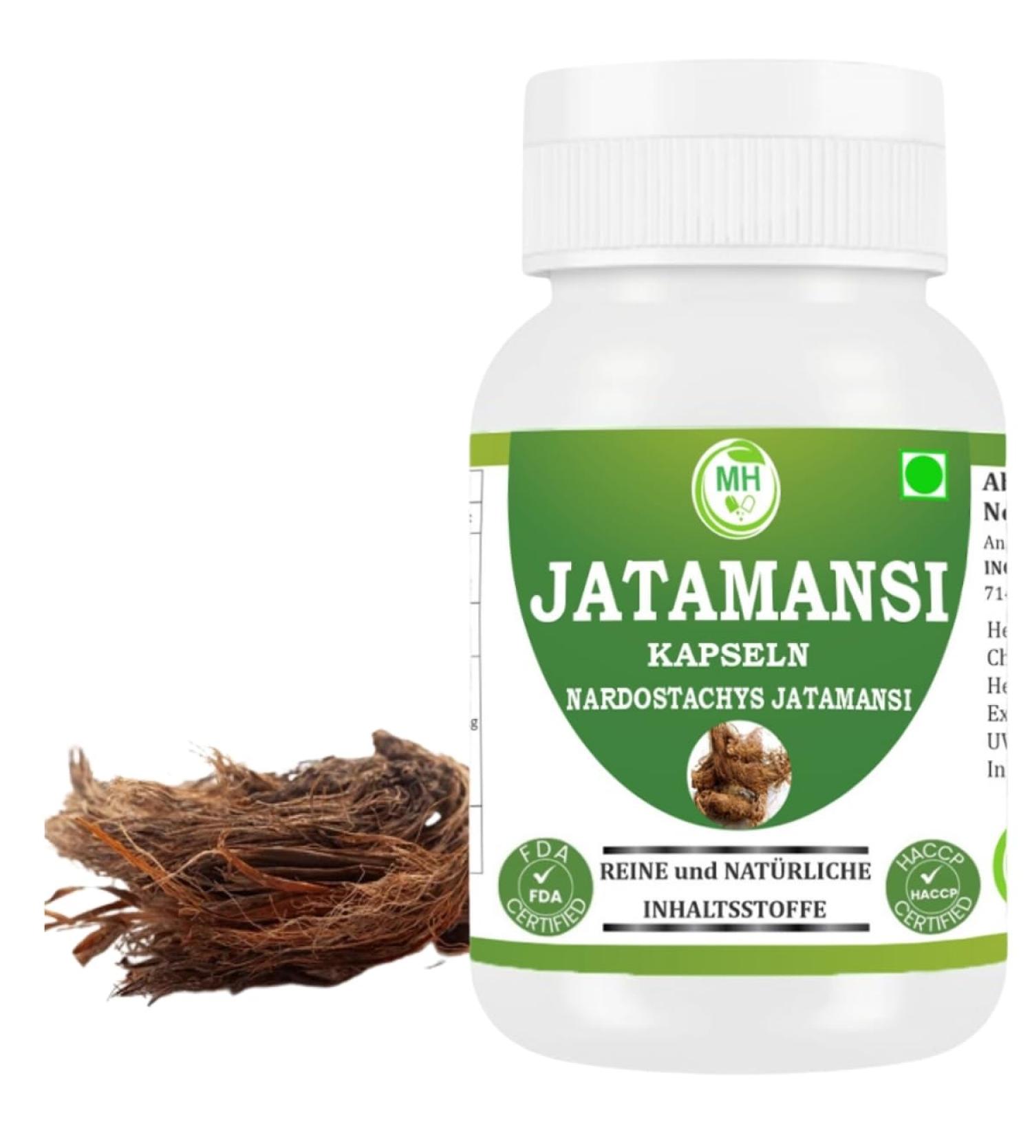 Morsan Healthcare Morsan Healthcare Jatamansi (Nardostachys jatamansi) Capsules | Pack of 60 x 500 mg Vegetarian Capsules | Natural Natural - Buy Online on GoSupps.com