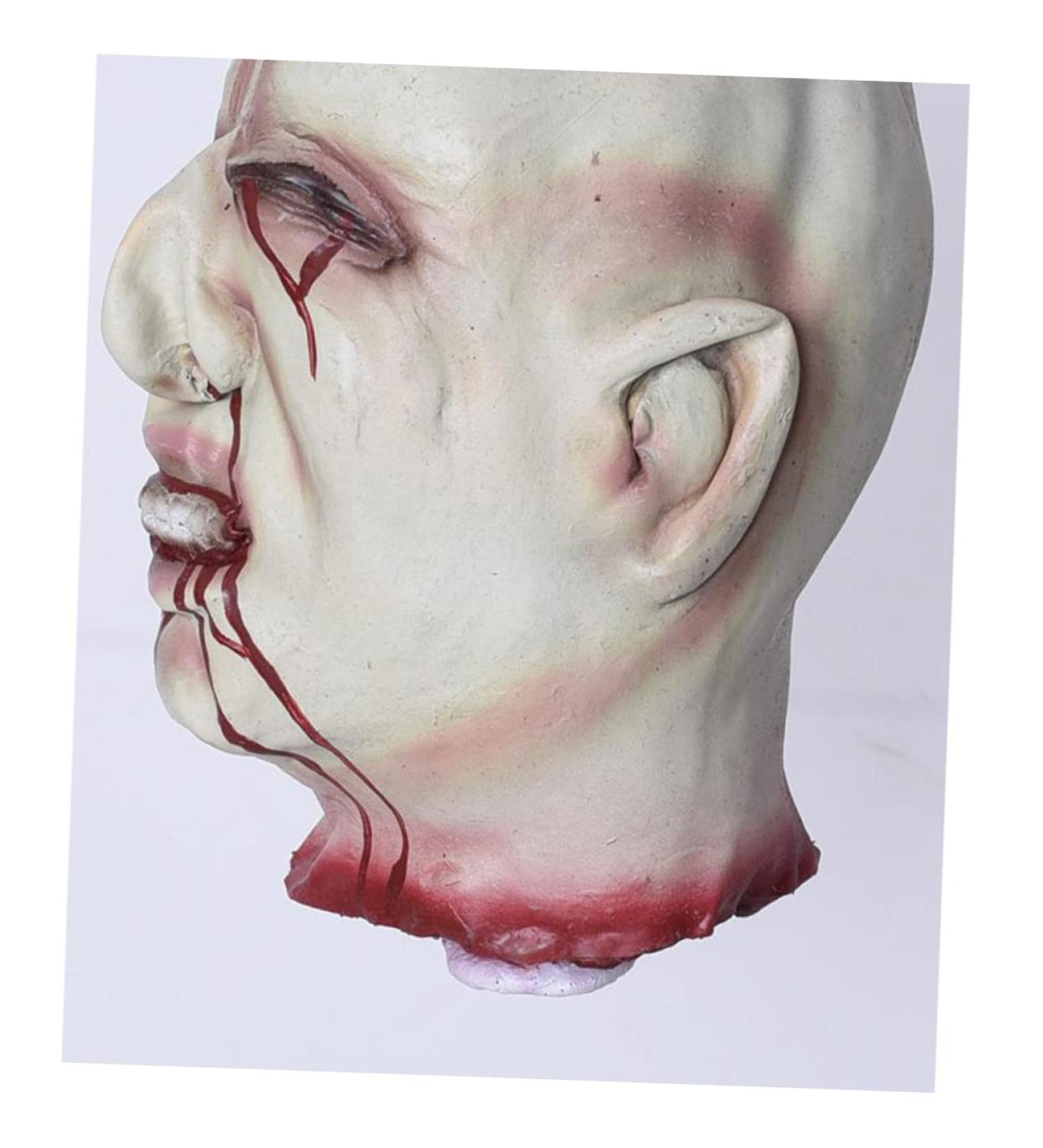 Realistic Zombie Head Halloween Decoration - Spooky Separated Headdress for Eerie Effects - 1 Piece - Buy Online on GoSupps.com