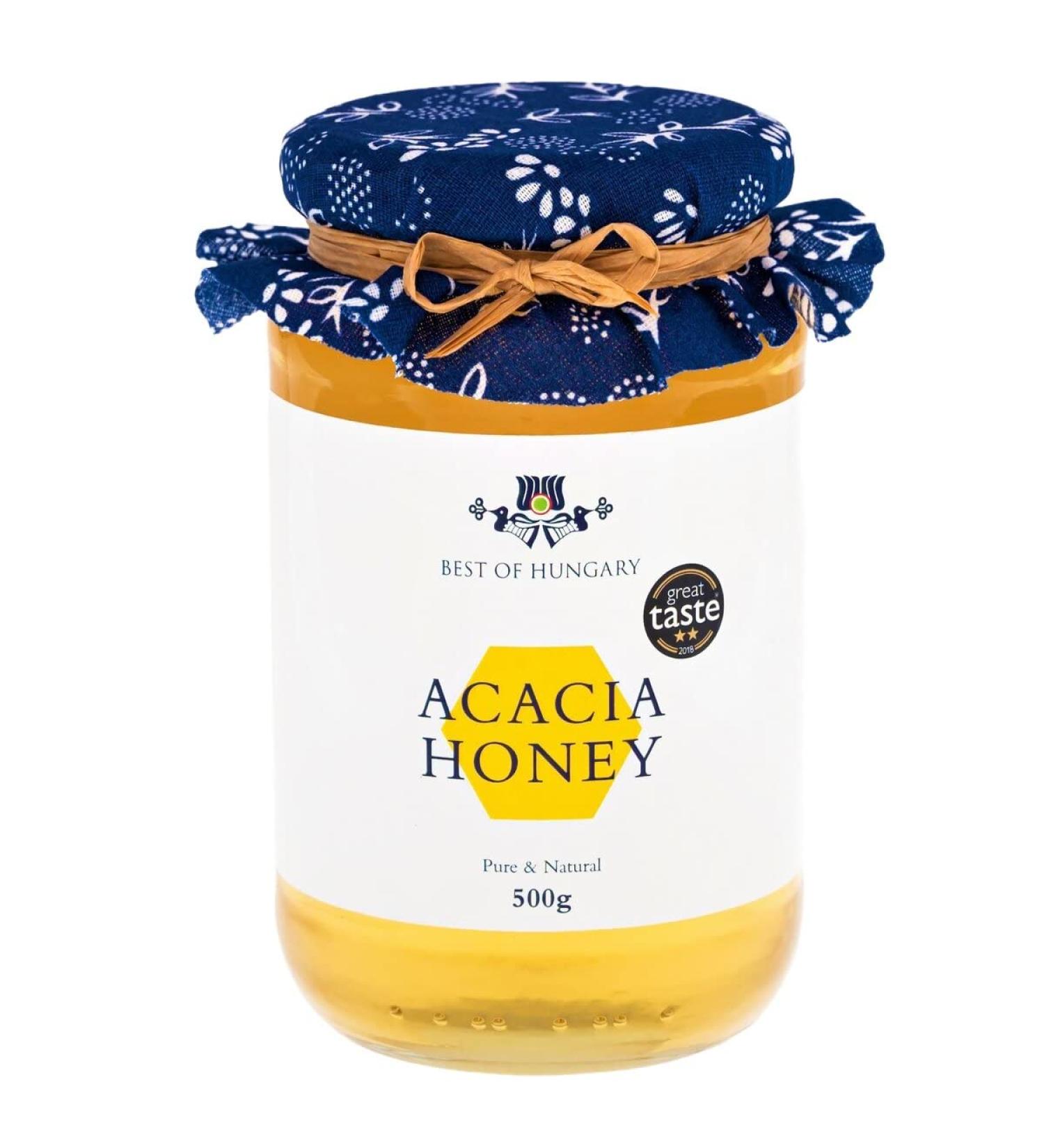 Raw Acacia Honey 500g - Pure & Natural Runny Honey - Buy Online on GoSupps.com
