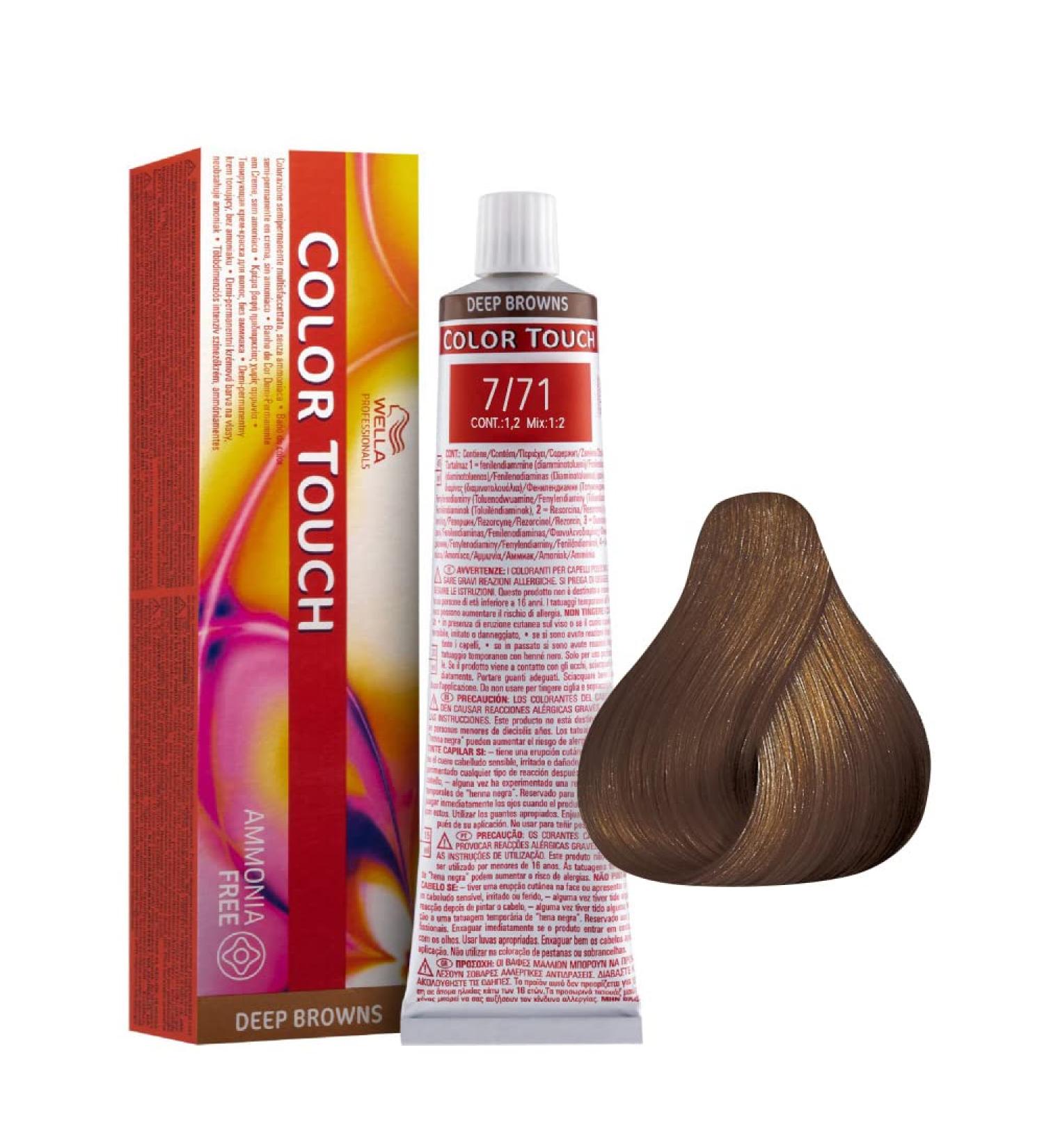 Wella color touch 60 ml color 7 71