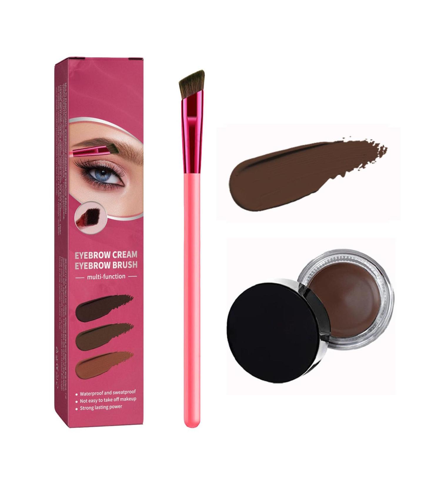Anjoize 4-Tip Microblade Brow Pen Home Eyebrow Care Kit 4D Laminated (Dark Brown) - Buy Online on GoSupps.com