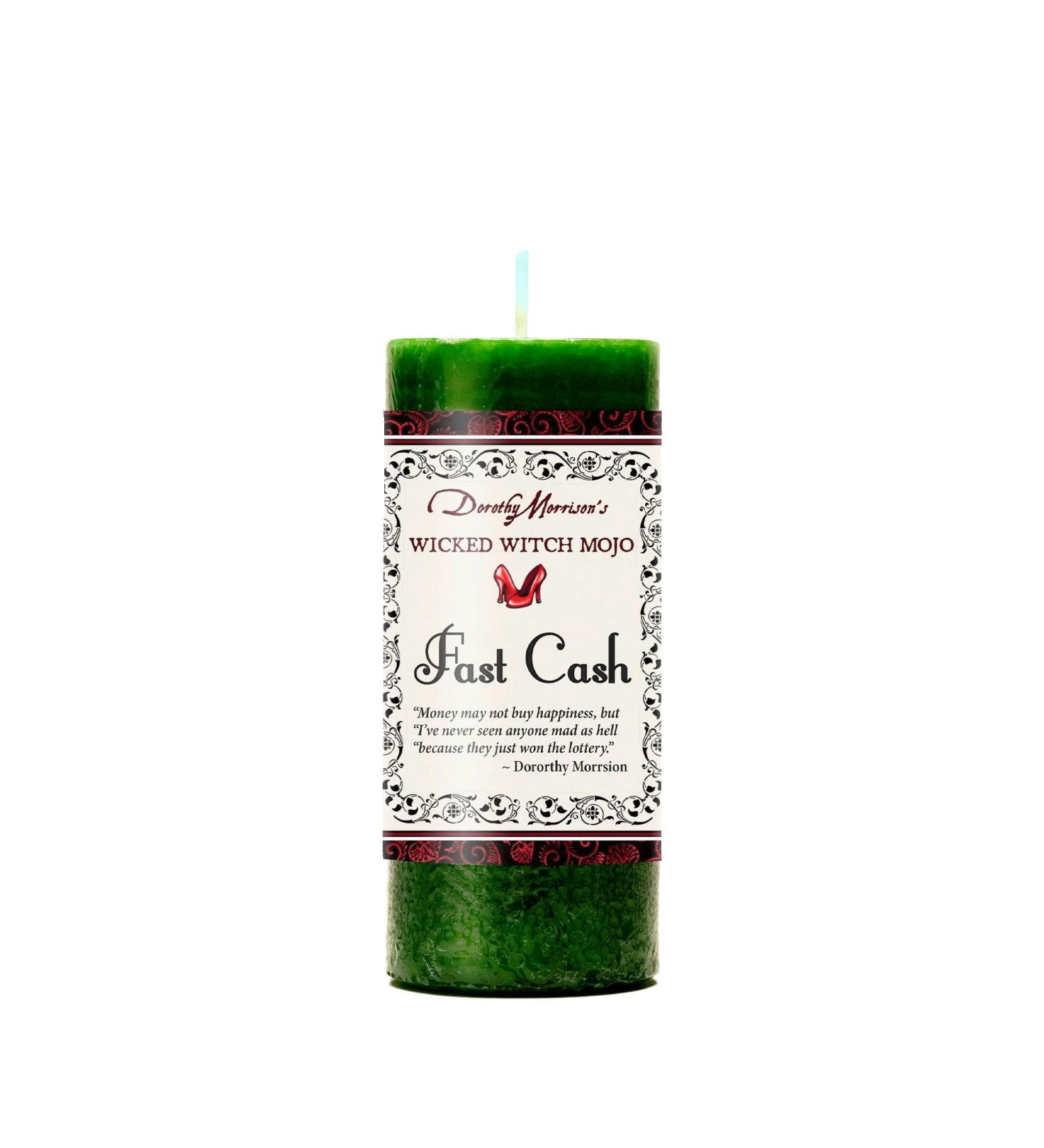 Fast Cash Wicked Witch Mojo Candle